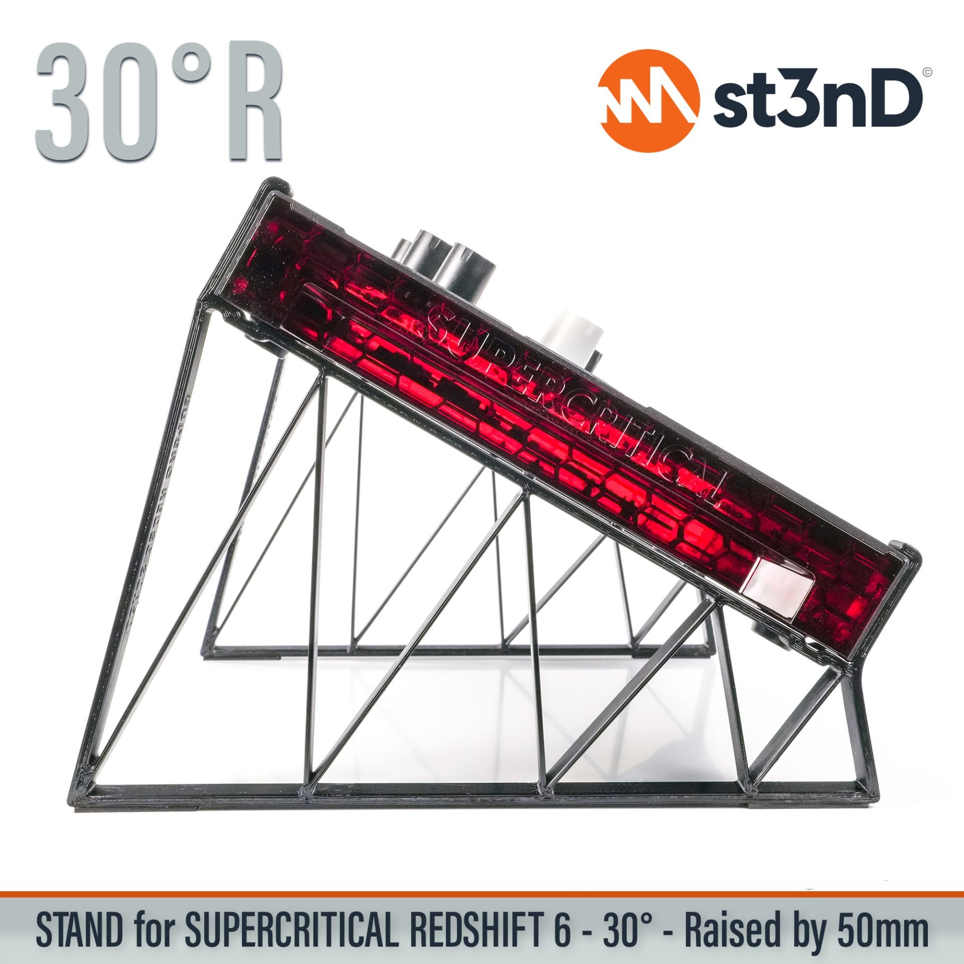 analog synth portable REDSHIFT 6 analog synth st3nD stable stand strong sturdy SUPERCRITICAL SUPERCRITICAL REDSHIFT 6 analog synth tilted