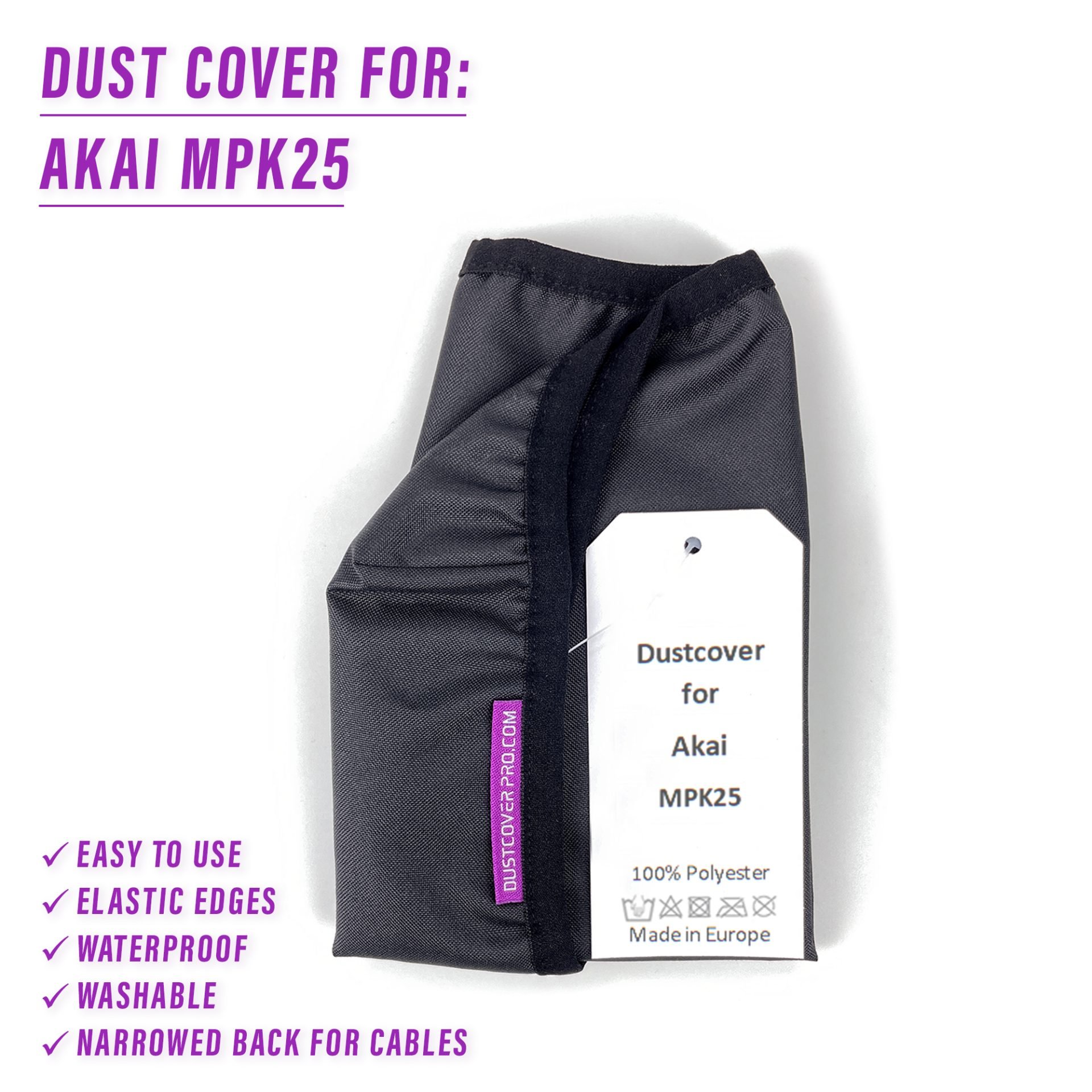 akai dust cover dustcover dustcoverpro elastic synth synth protection water resistant waterproof mpk25