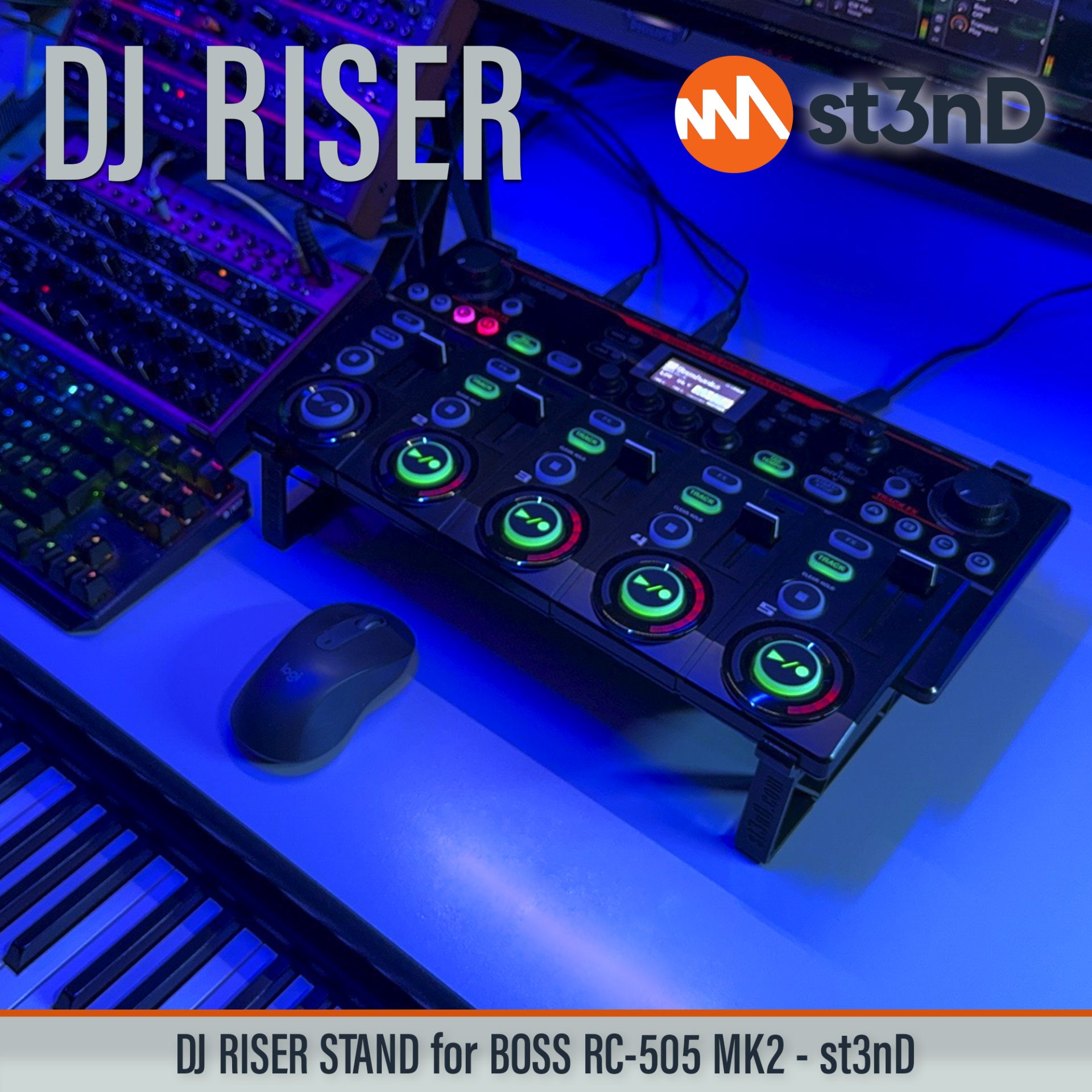 BOSS, BOSS LOOP STATION, BOSS LOOPER, music production, RC-505, st3nD, stable, stand, strong, tilted, Boss RC-505 MK2, RC-505 MkII