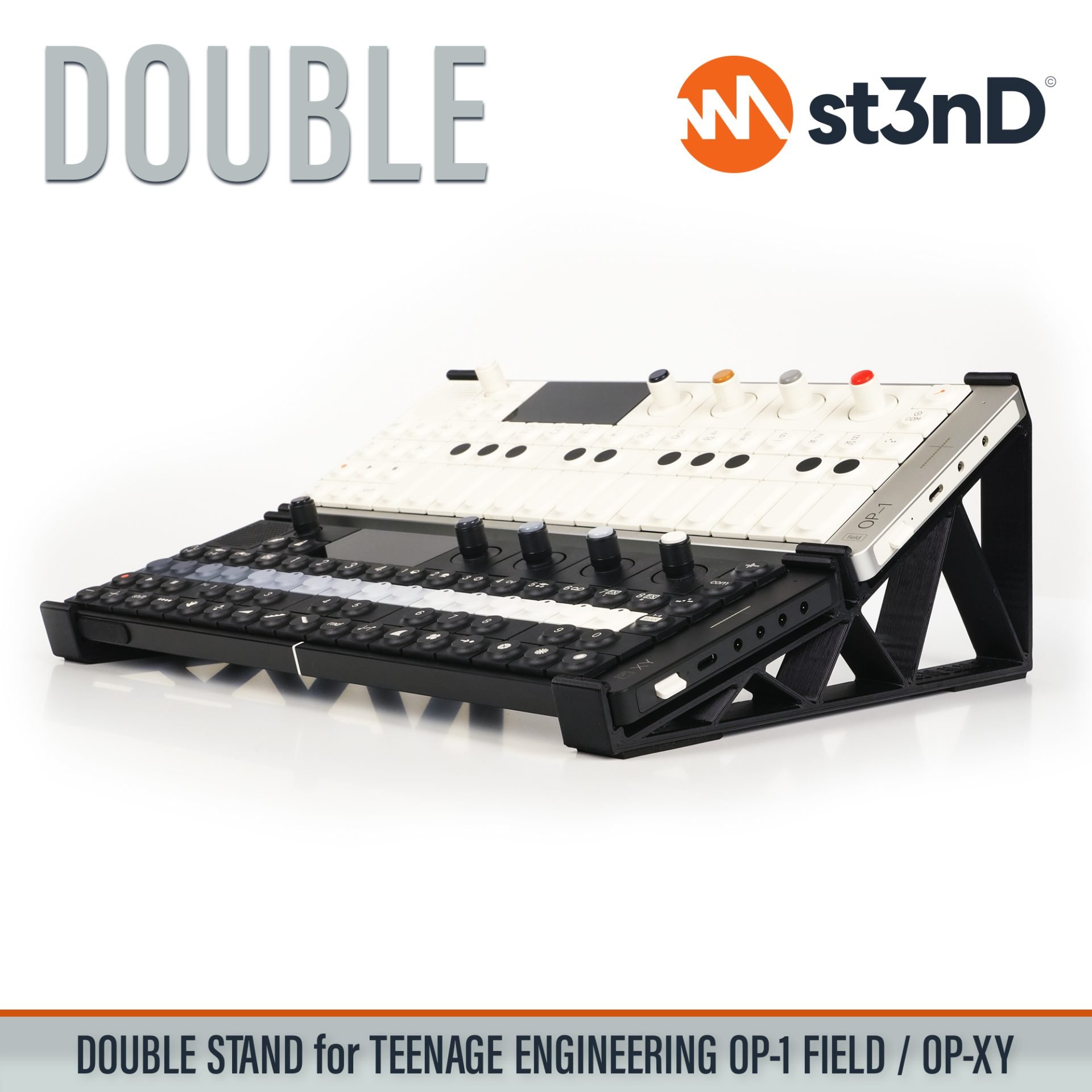 OP-1 Field, OP-XY, OP1 Field, portable, st3nD, stable, stand, strong, sturdy, Teenage Engineering, tilted