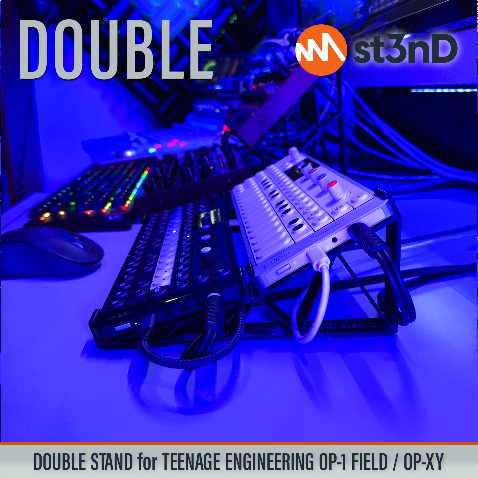 OP-1 Field, OP-XY, OP1 Field, portable, st3nD, stable, stand, strong, sturdy, Teenage Engineering, tilted