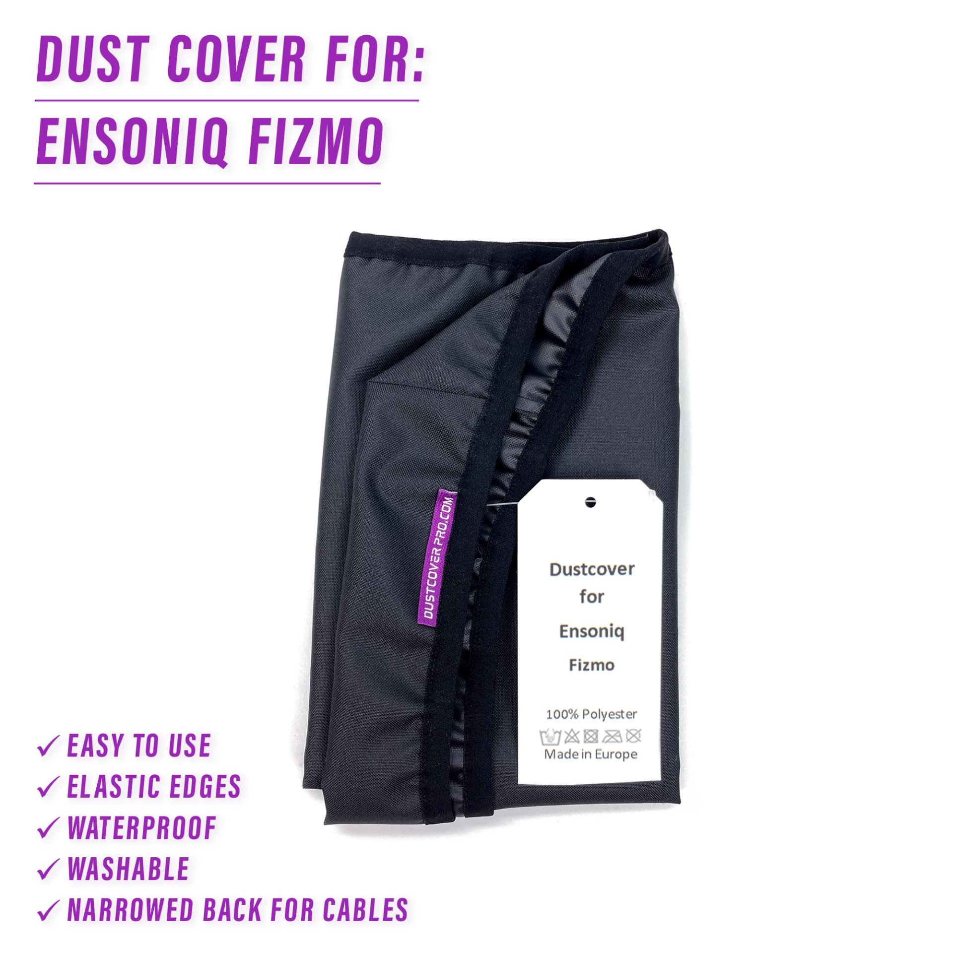 dust cover dustcover dustcoverpro elastic Ensoniq synth synth protection water resistant waterproof Fizmo ensoniq fizmo