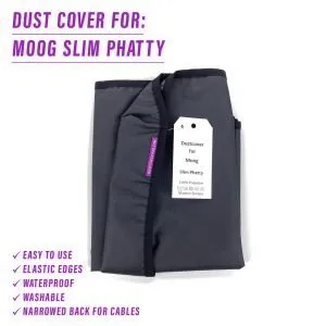 dust cover dustcover dustcoverpro elastic messenger MOOG Moog Synth synth synth protection water resistant waterproof slim phatty