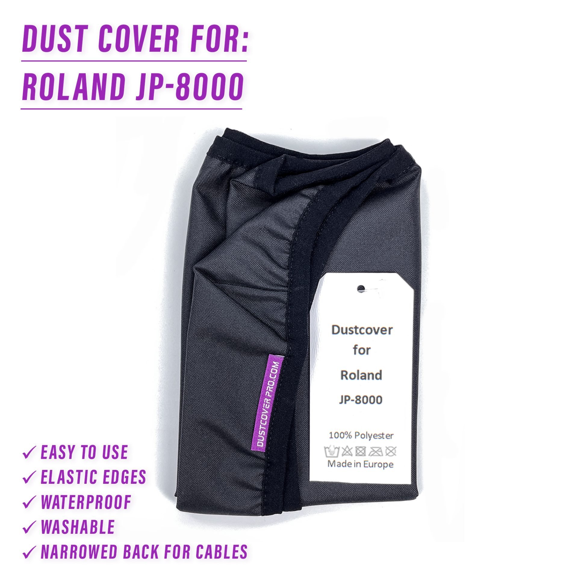cover dust dustcoverpro elastic roland roland workstation synth synth protection water resistant JP-8000 roland JP800