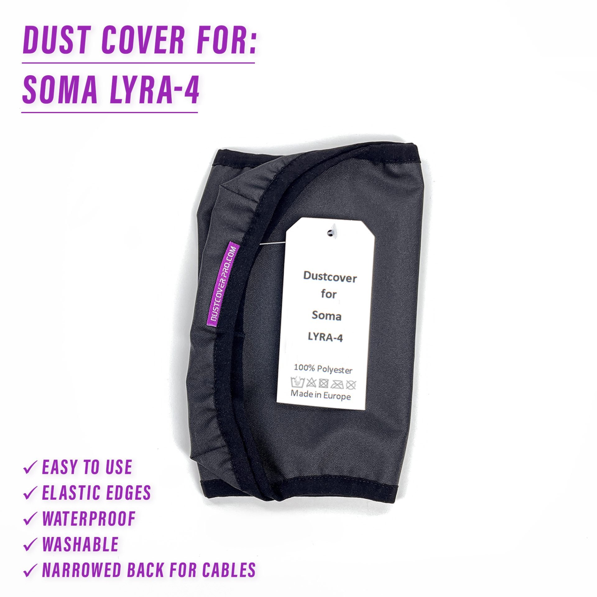 dust cover dustcover dustcoverpro elastic synth protection water resistant waterproof soma lyra-4 soma lyra4