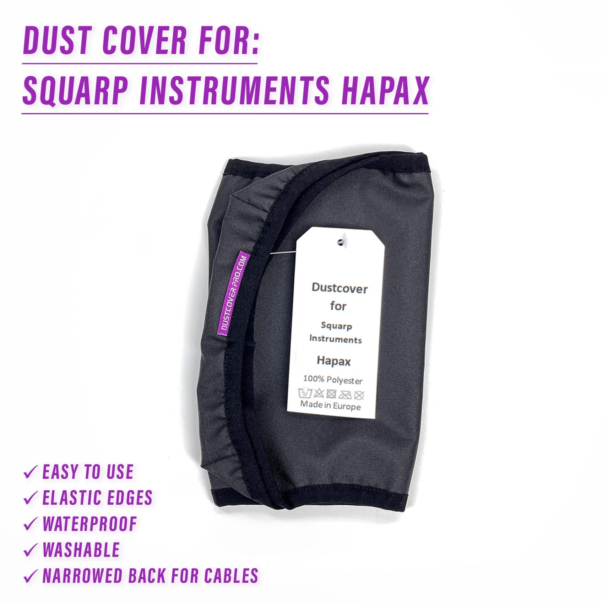 dust cover dustcover dustcoverpro elastic synth synth protection water resistant waterproof squarp instruments hapax