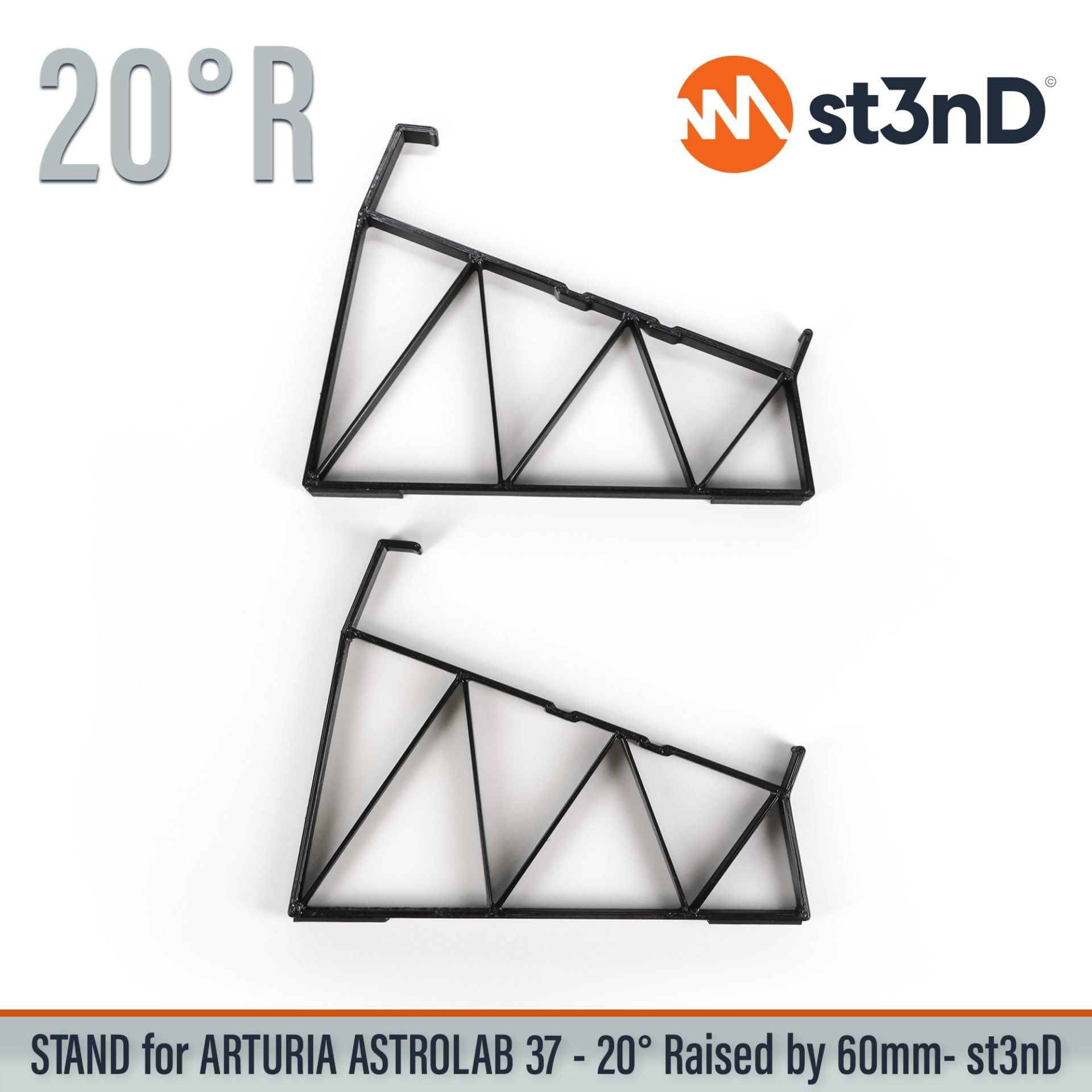 DAW, portable, sequencer, st3nD, stable, stand, strong, sturdy, synth accessory, tilted, Arturia AstroLab 37, Arturia, Arturia synth
