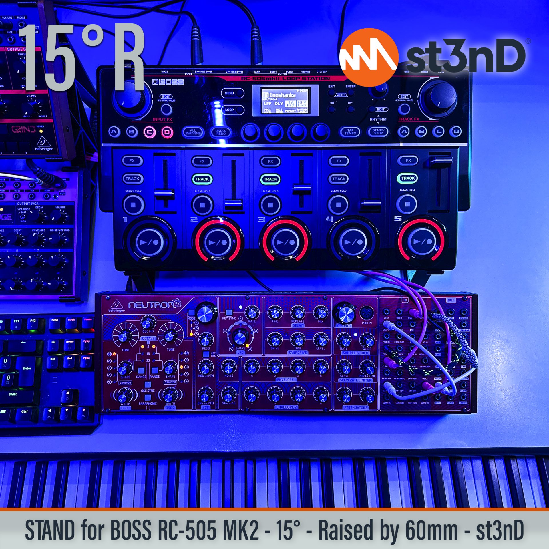 BOSS, BOSS LOOP STATION, BOSS LOOPER, music production, RC-505, st3nD, stable, stand, strong, tilted, Boss RC-505 MK2, RC-505 MkII