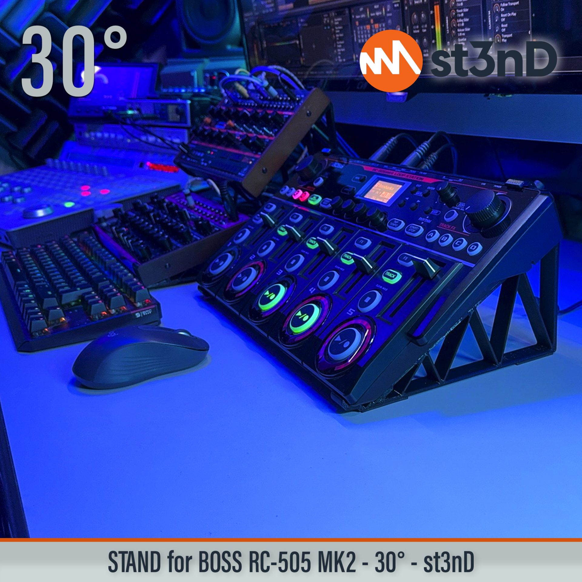 BOSS, BOSS LOOP STATION, BOSS LOOPER, music production, RC-505, st3nD, stable, stand, strong, tilted, Boss RC-505 MK2, RC-505 MkII