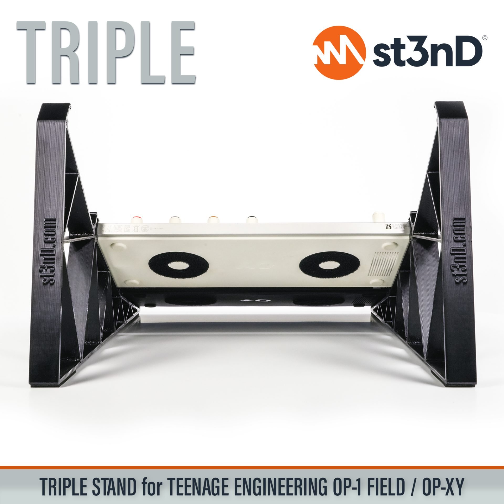 OP-1 Field, OP-XY, OP1 Field, portable, st3nD, stable, stand, strong, sturdy, Teenage Engineering, tilted