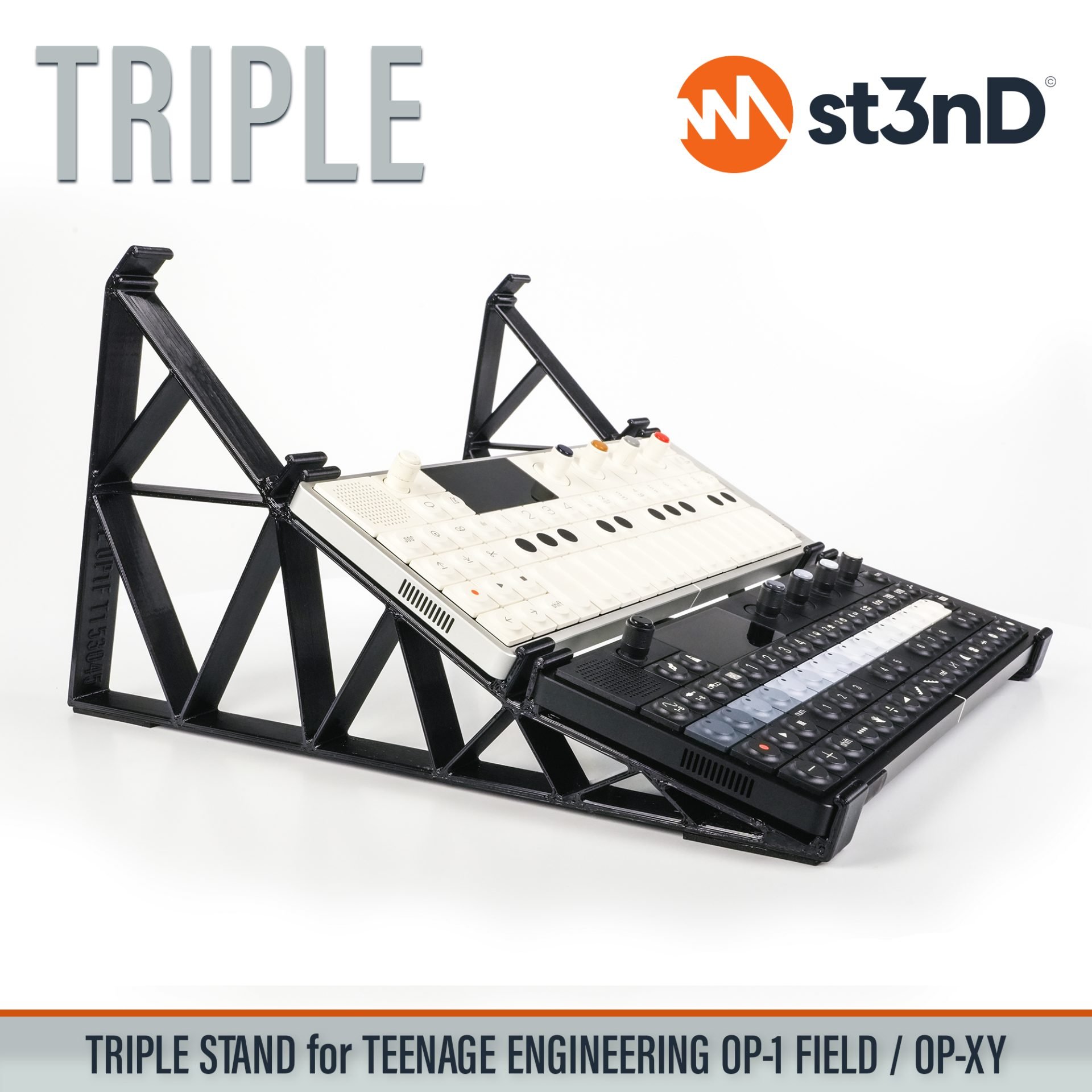 OP-1 Field, OP-XY, OP1 Field, portable, st3nD, stable, stand, strong, sturdy, Teenage Engineering, tilted