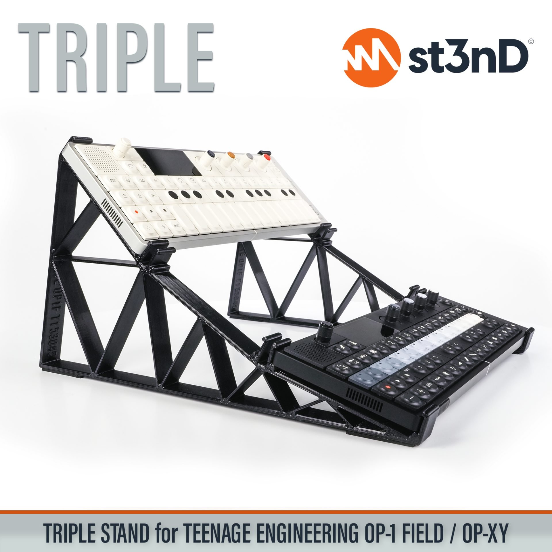 OP-1 Field, OP-XY, OP1 Field, portable, st3nD, stable, stand, strong, sturdy, Teenage Engineering, tilted