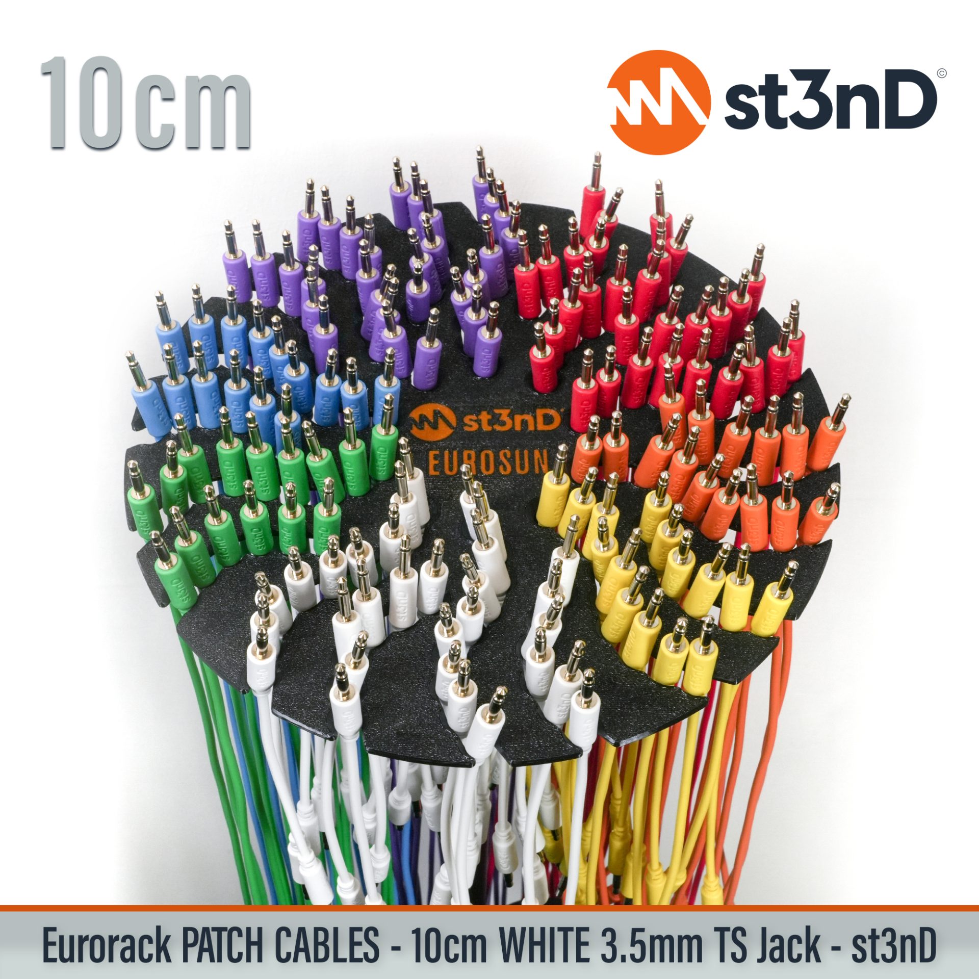 modular eurorack patch cable 3.5mm mono jack eurorack cable holder semimodular modular patch cable pvc patch cable short patch cable synth accessory