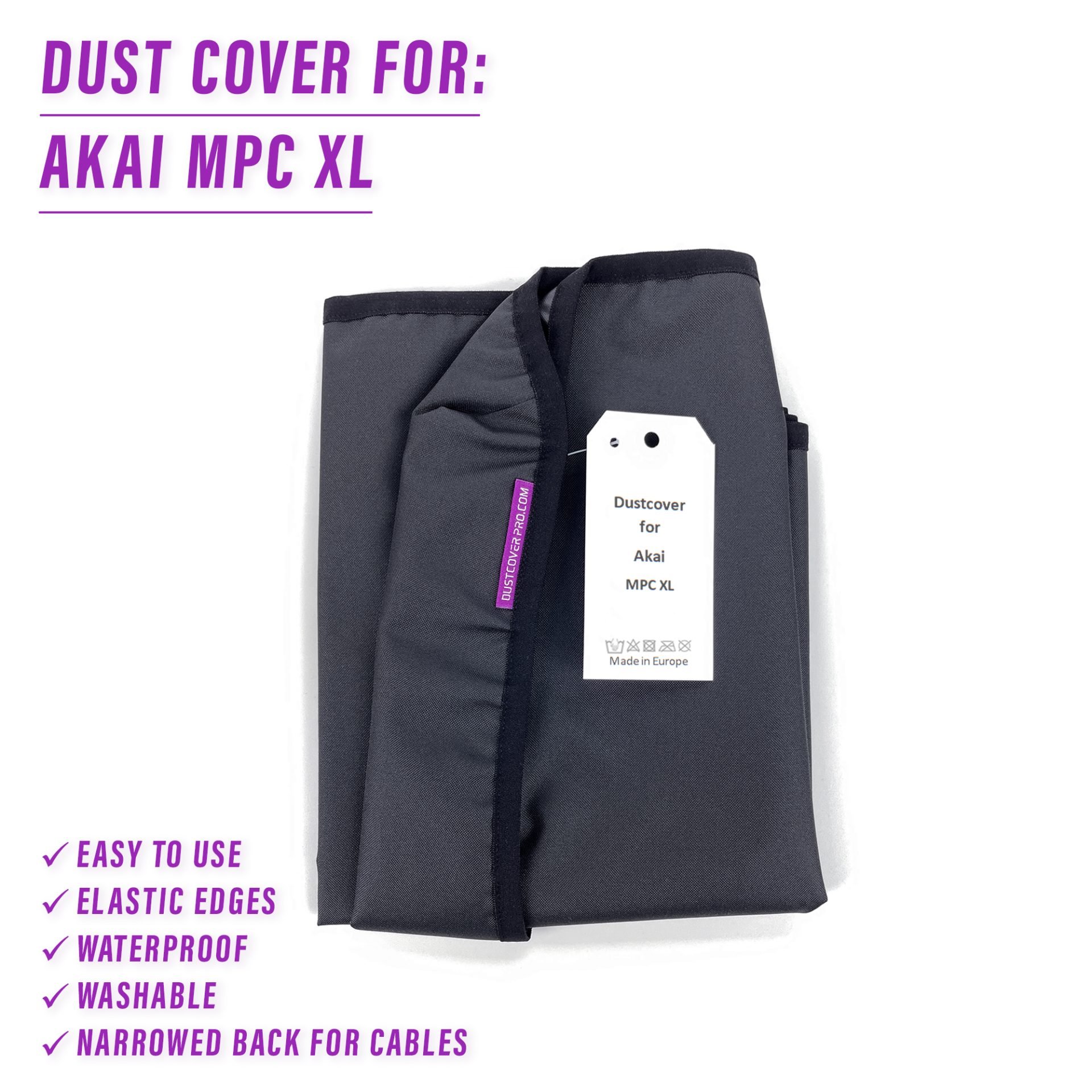 akai dust cover dustcover dustcoverpro elastic synth synth protection water resistant waterproof Akai MPC XL MPC XL