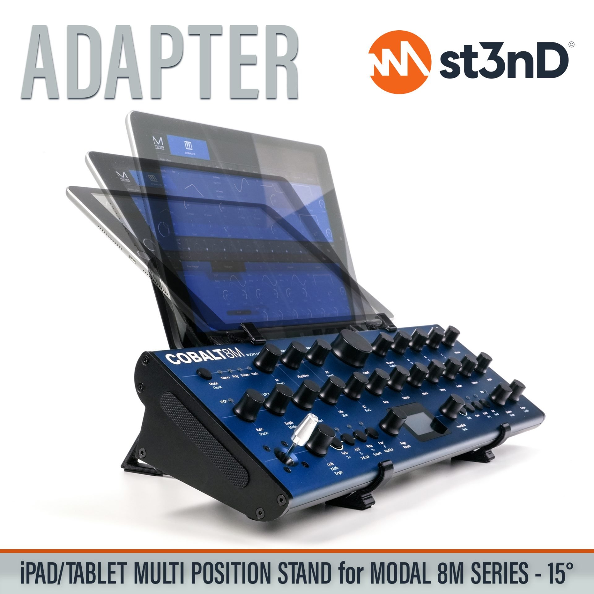 COBALT8M home studio iPad tablet holder MODAL Electronics MODAL ELECTRONICS ARGON8M MODAL ELECTRONICS carbon8m MODAL ELECTRONICS COBALT8M MODALapp portable st3nD stable stand strong studio device studio hardware sturdy tilted