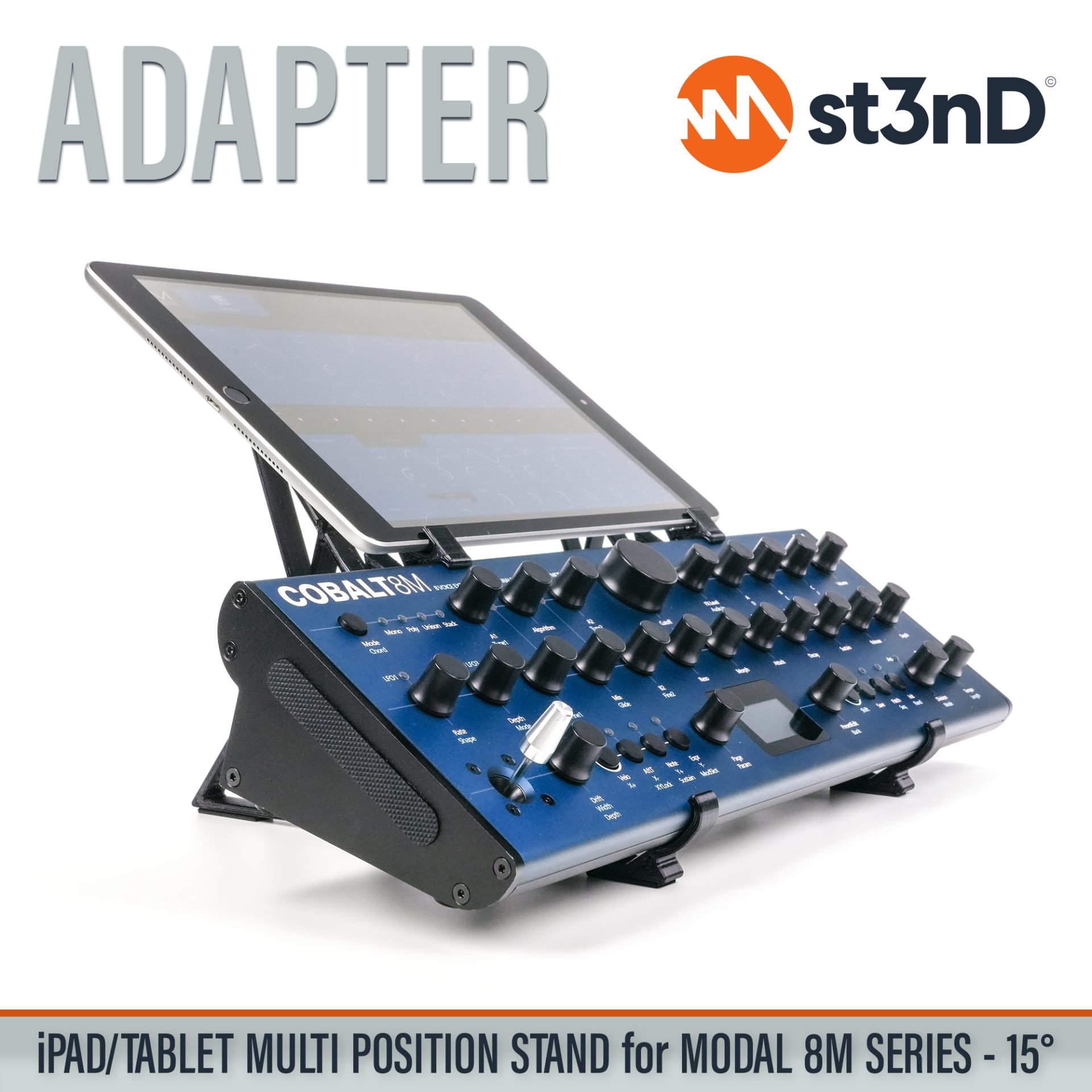 COBALT8M home studio iPad tablet holder MODAL Electronics MODAL ELECTRONICS ARGON8M MODAL ELECTRONICS carbon8m MODAL ELECTRONICS COBALT8M MODALapp portable st3nD stable stand strong studio device studio hardware sturdy tilted