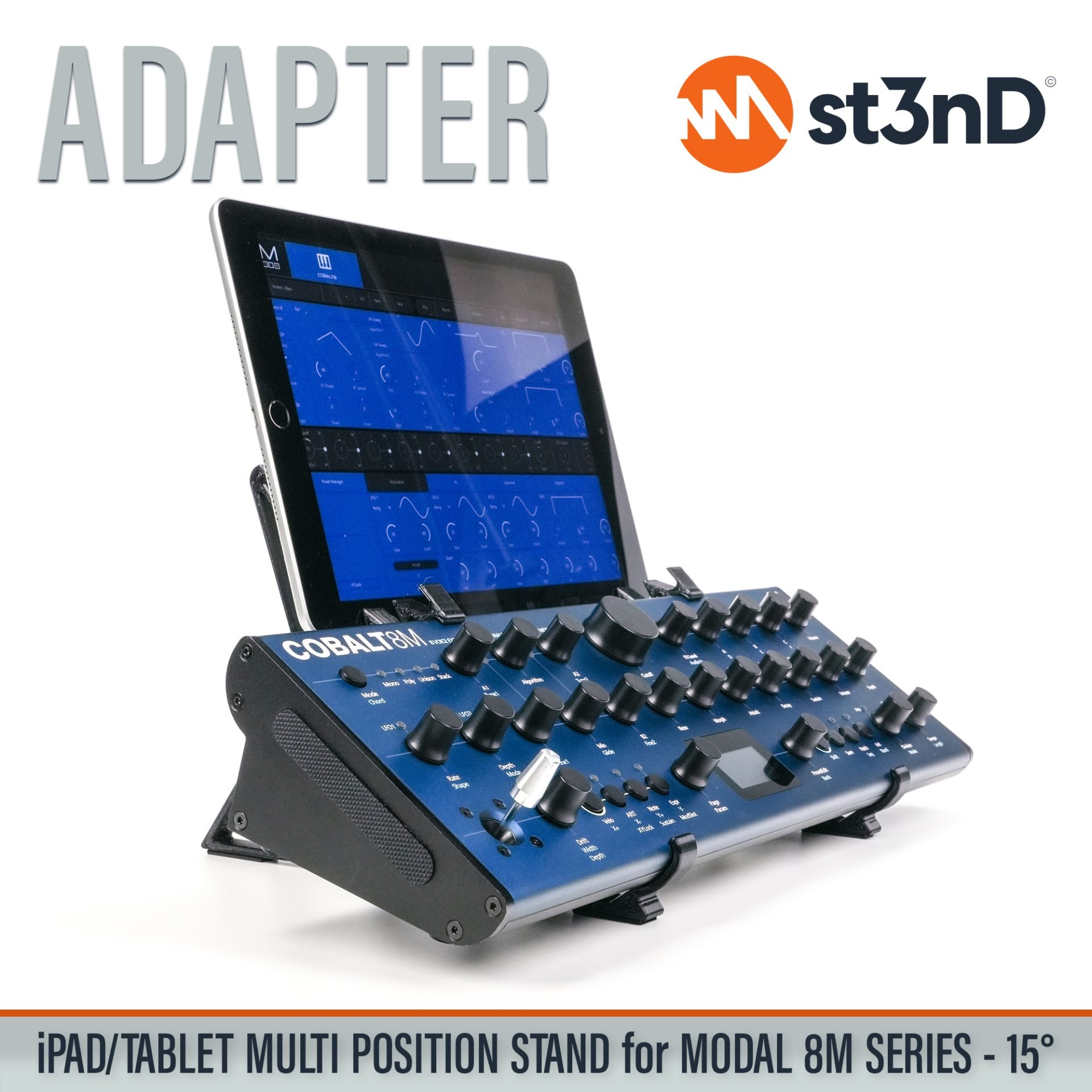 COBALT8M home studio iPad tablet holder MODAL Electronics MODAL ELECTRONICS ARGON8M MODAL ELECTRONICS carbon8m MODAL ELECTRONICS COBALT8M MODALapp portable st3nD stable stand strong studio device studio hardware sturdy tilted