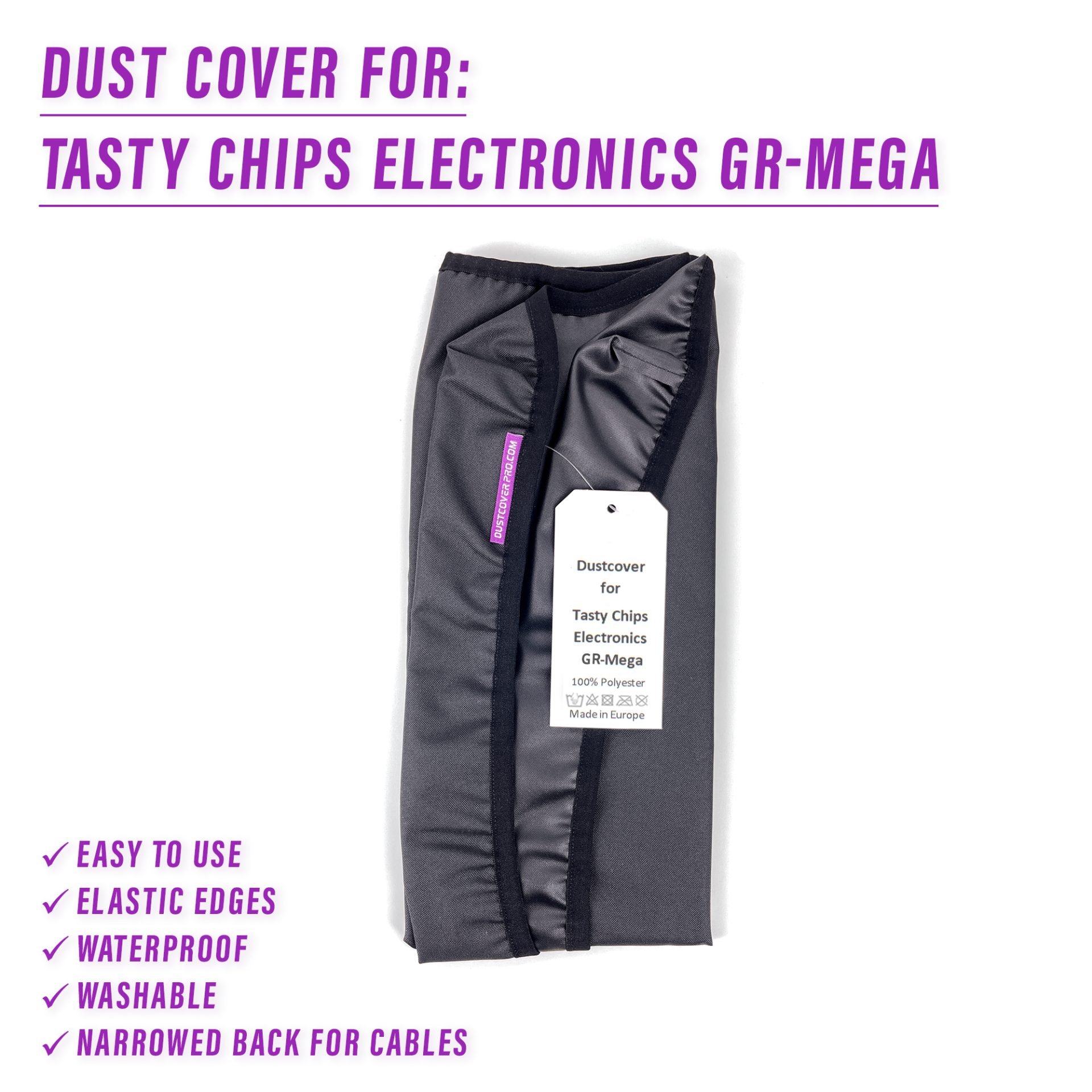 dust cover dustcover dustcoverpro elastic GR-Mega granular synth synth synth protection Tasty Chips Electronics Tasty Chips Electronics GR-Mega water resistant waterproof