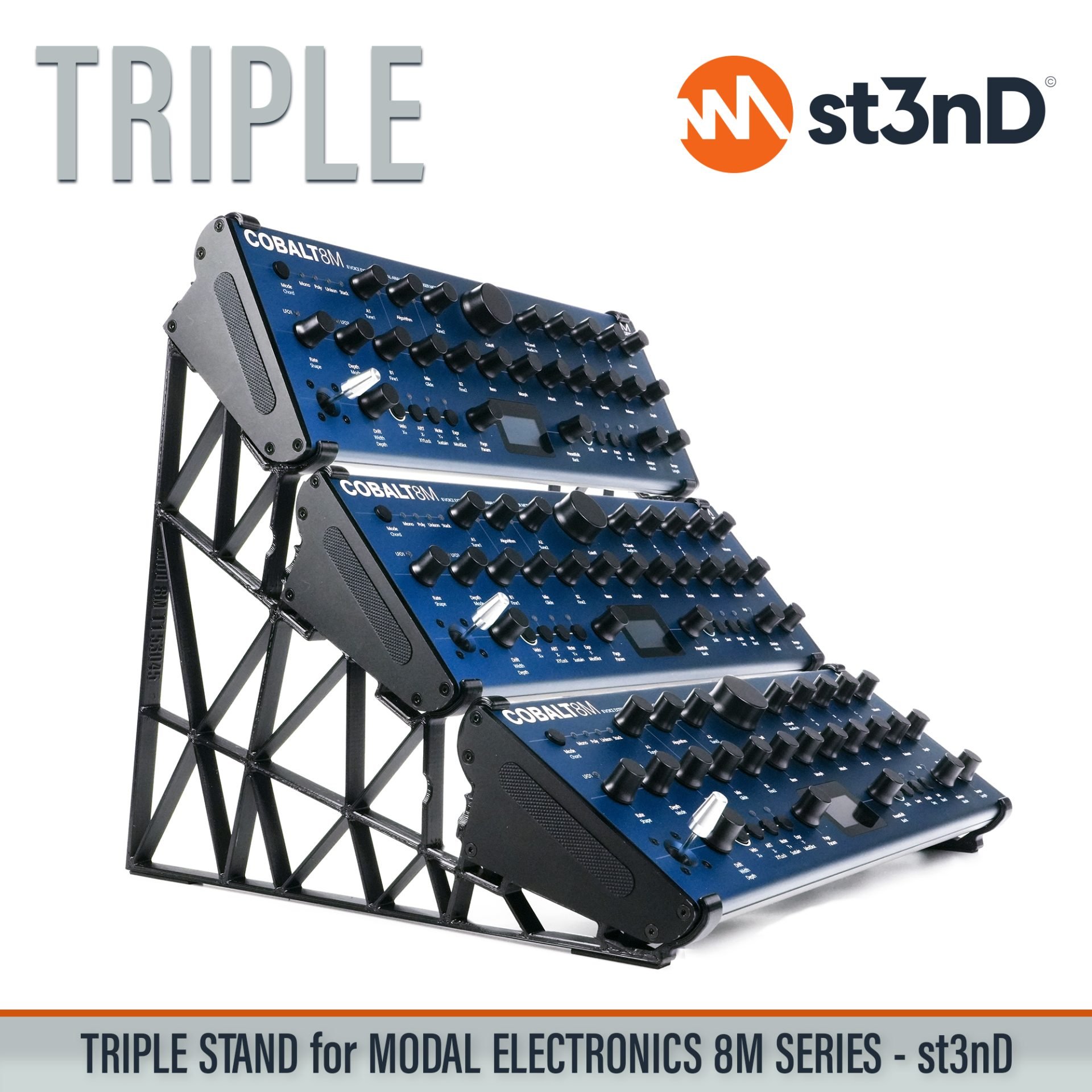 COBALT8M home studio MODAL Electronics MODAL ELECTRONICS ARGON8M MODAL ELECTRONICS carbon8m MODAL ELECTRONICS COBALT8M portable st3nD stable triple stand strong studio device studio hardware sturdy tilted