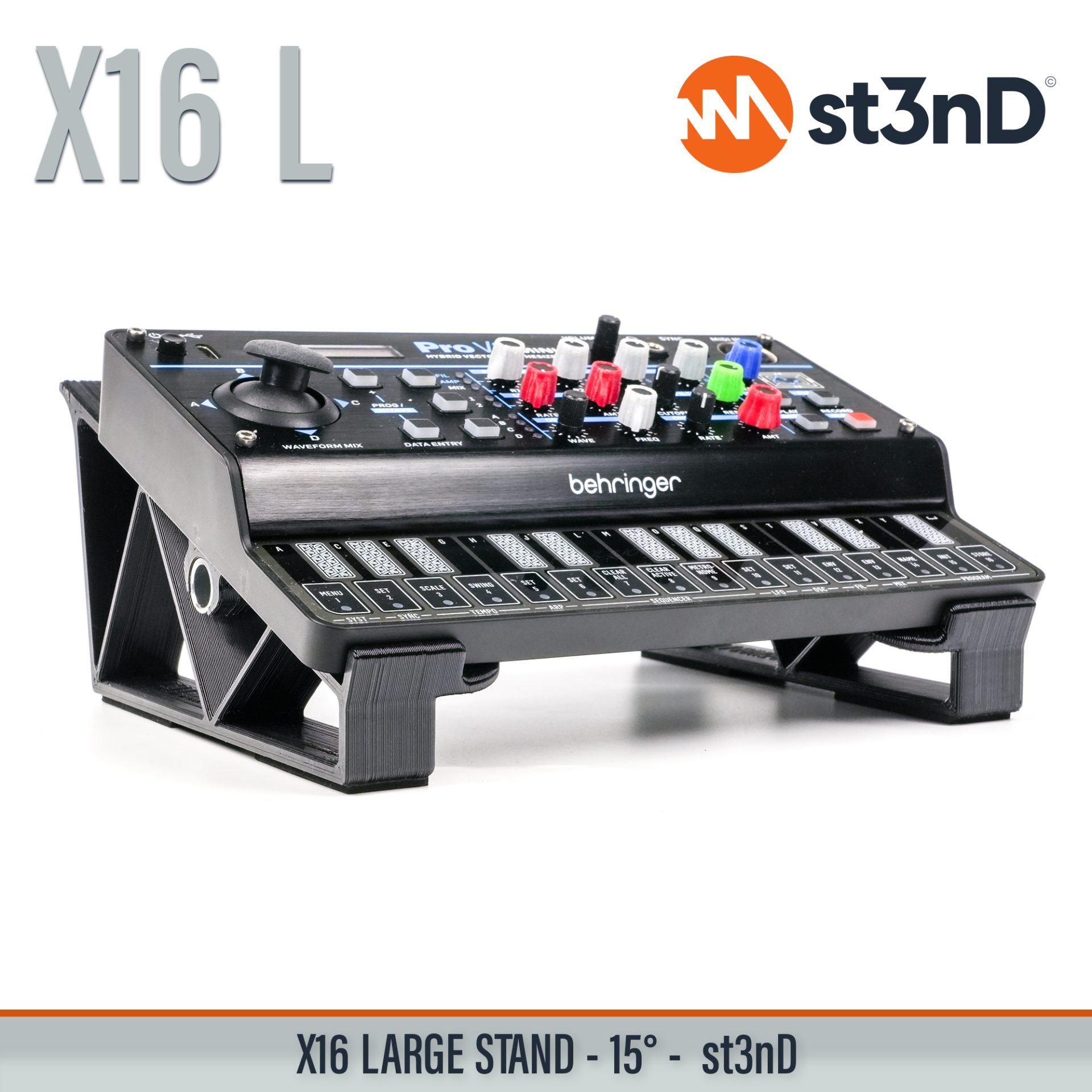 adjustable audio interface stand desktop audio interface stand portable st3nD stable strong studio accessory studio gear accessories studio interface stand sturdy tilted audio interface stand universal audio interface stand