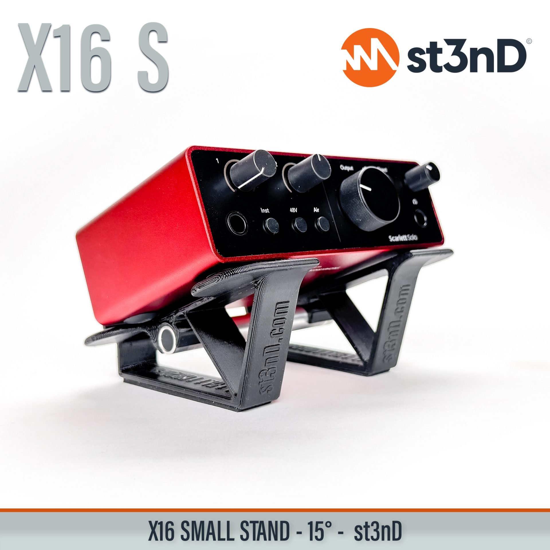adjustable audio interface stand desktop audio interface stand portable st3nD stable strong studio accessory studio gear accessories studio interface stand sturdy tilted audio interface stand universal audio interface stand