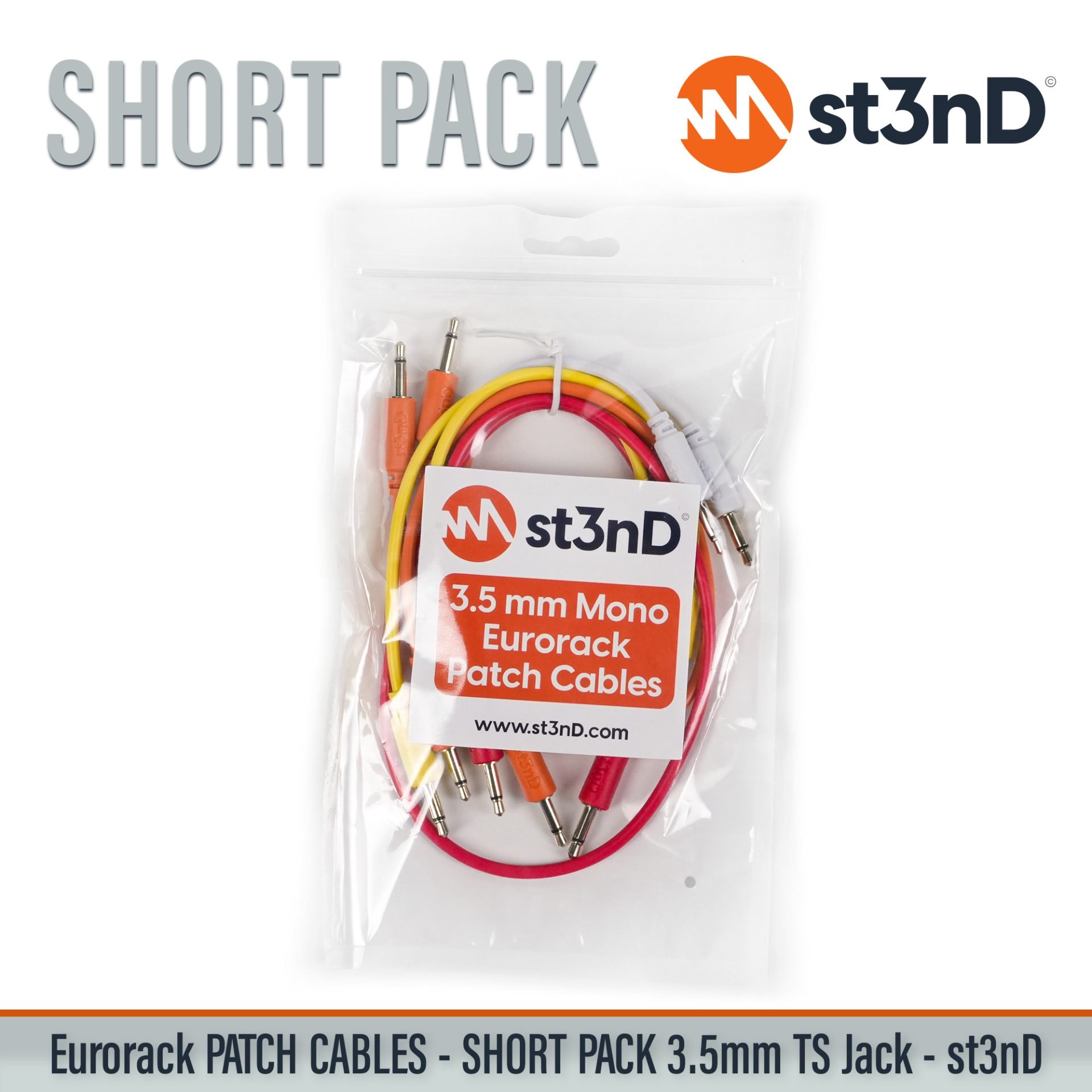 modular eurorack patch cable 3.5mm mono jack short pack bundle eurorack cable holder semimodular modular copper patch cable pvc patch cable short patch cable synth accessory
