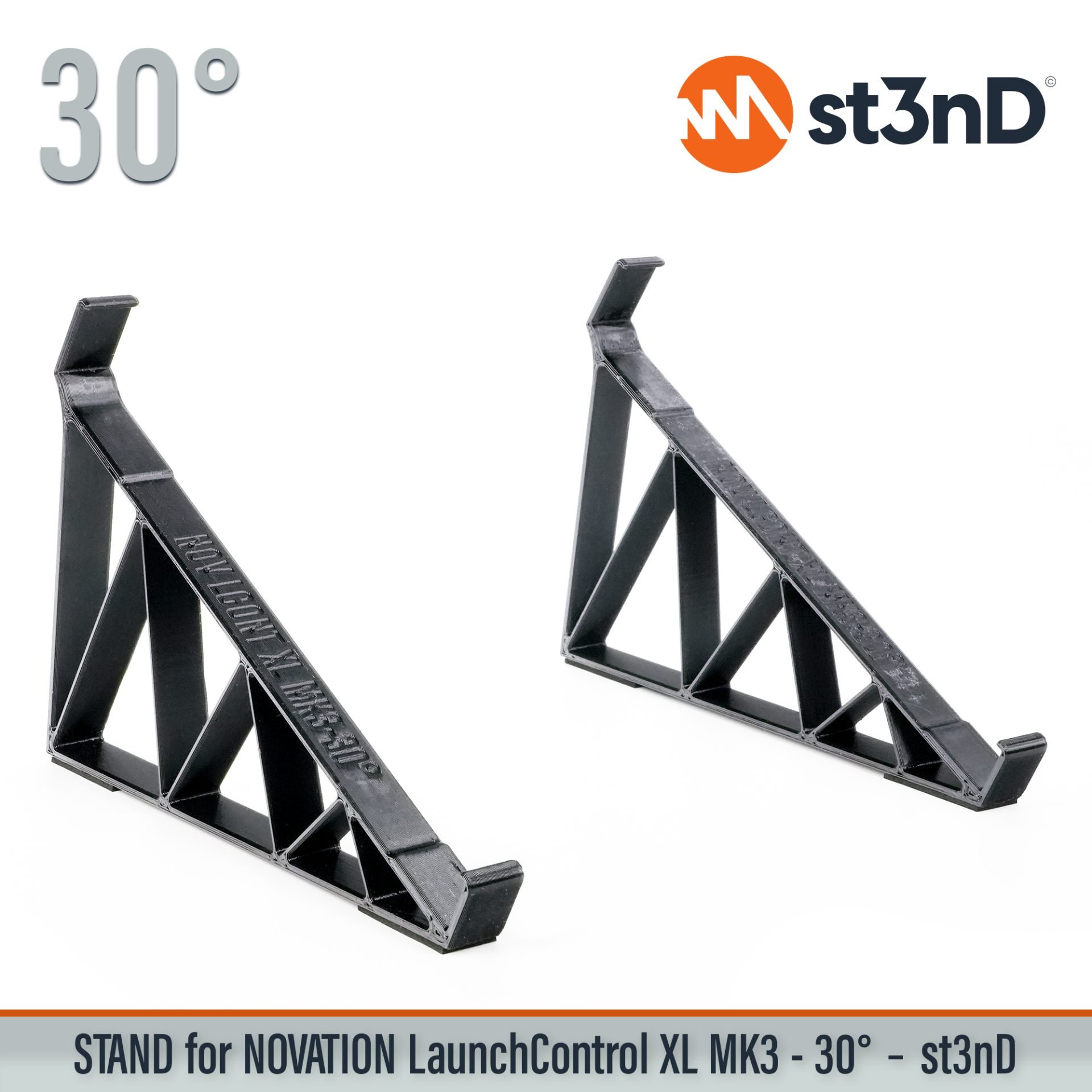 Ableton daw controller Launch Control XL MK3 launchcontrol novation novation launch portable st3nD stable stand strong sturdy tilted