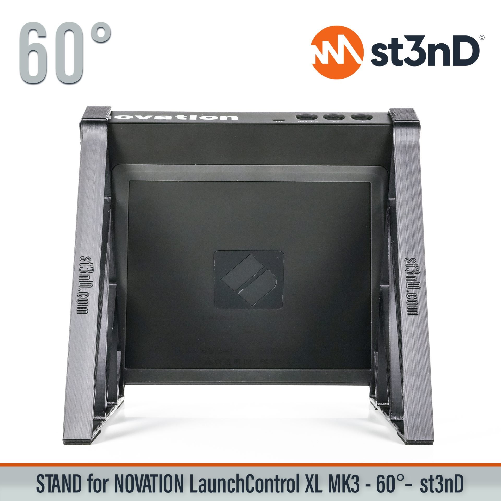 Ableton daw controller Launch Control XL MK3 launchcontrol novation novation launch portable st3nD stable stand strong sturdy tilted