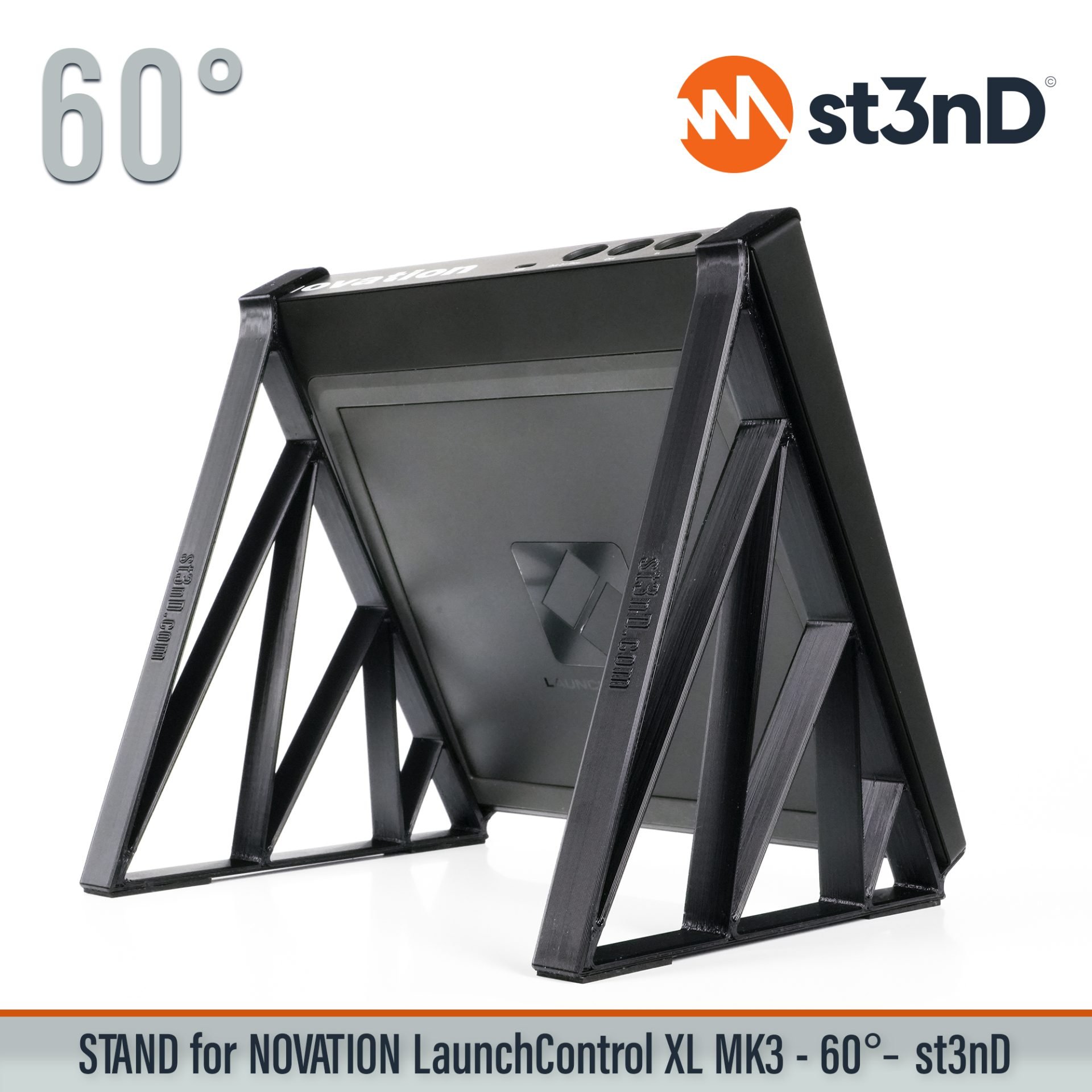 Ableton daw controller Launch Control XL MK3 launchcontrol novation novation launch portable st3nD stable stand strong sturdy tilted