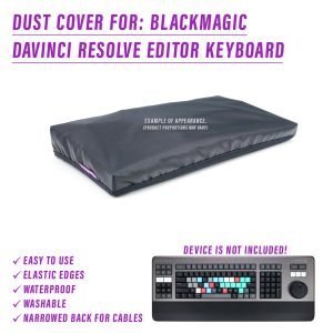 BLACKMAGIC dcp dust cover dustcoverpro davinci davinci keyboard editor keyboard resolve editor