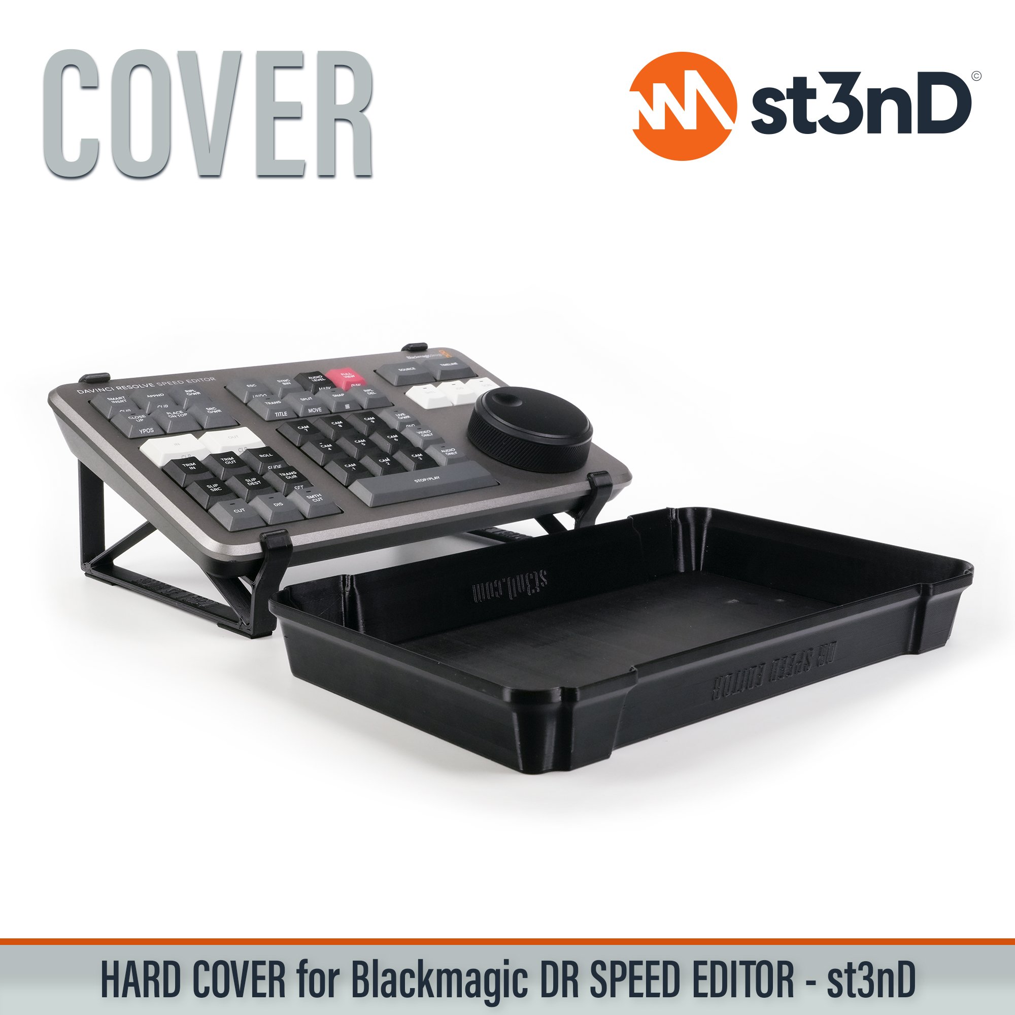 3dcover BLACKMAGIC DaVinci Resolve dust cover hard cover micro color panel protective protective cover protective lid protector Speed Editor blackmagic speed editor davinci
