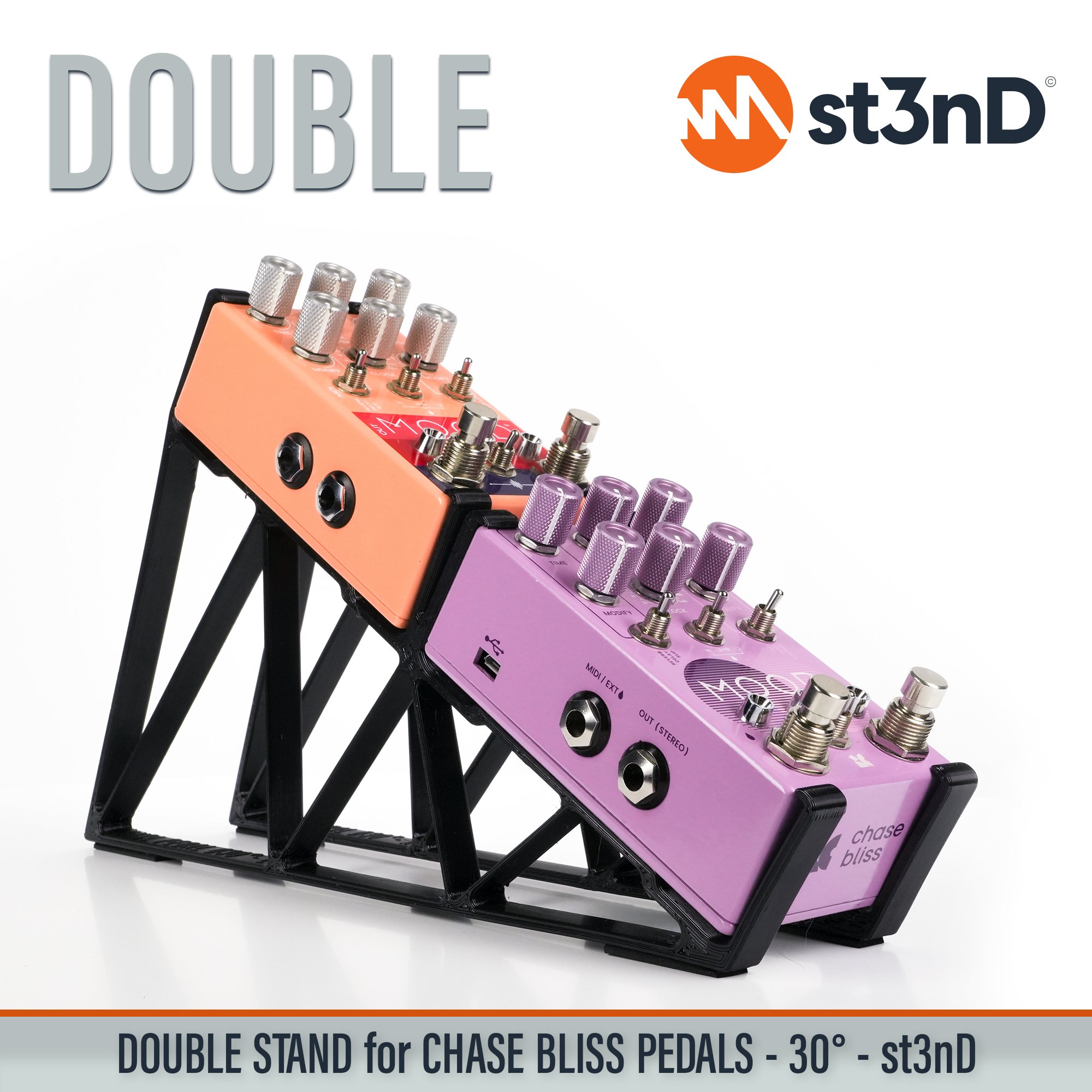 bliss chase chase bliss stand chasebliss st3nD stable stand strong sturdy tilted desktop stand pedal effects pedal stand effects pedal