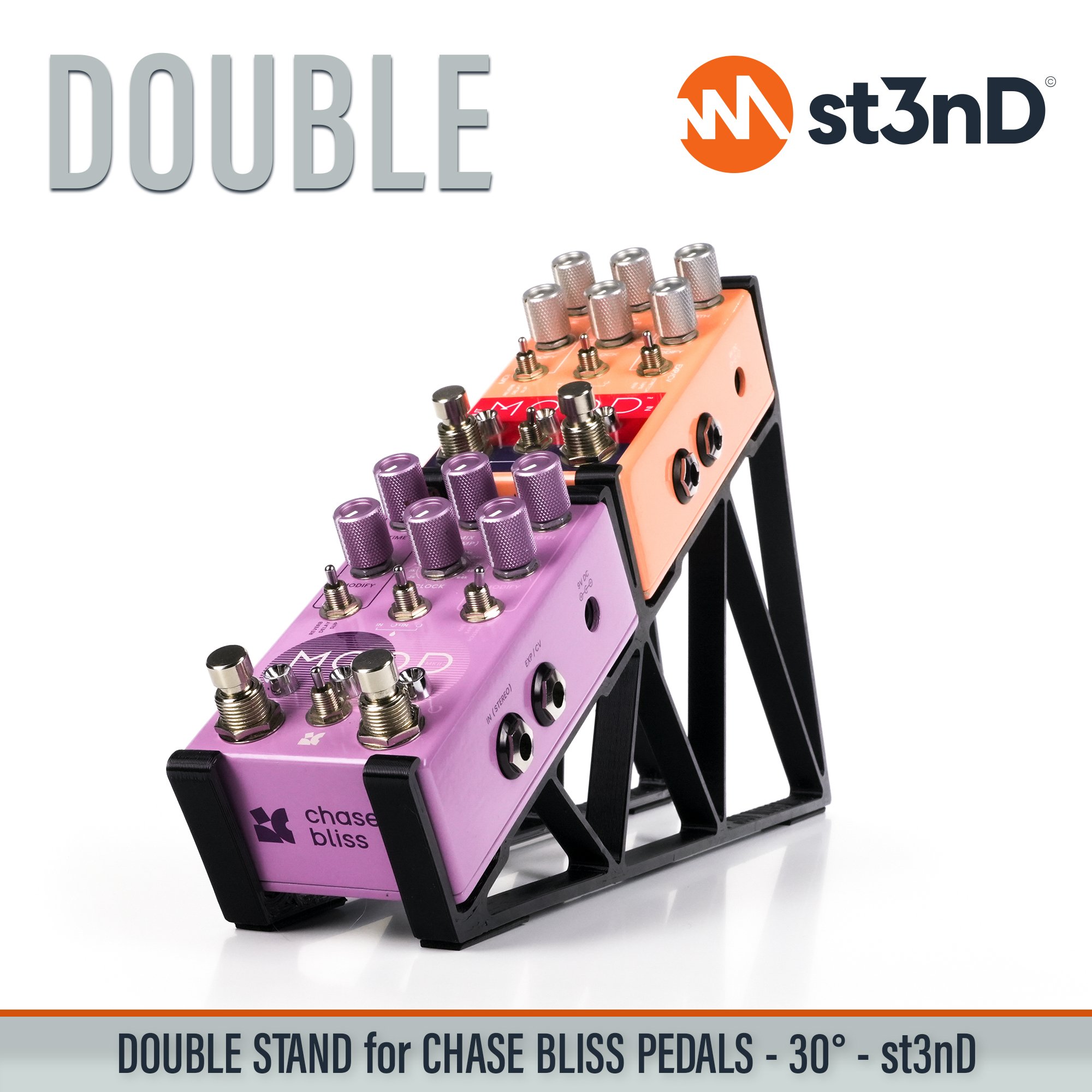 bliss chase chase bliss stand chasebliss st3nD stable stand strong sturdy tilted desktop stand pedal effects pedal stand effects pedal