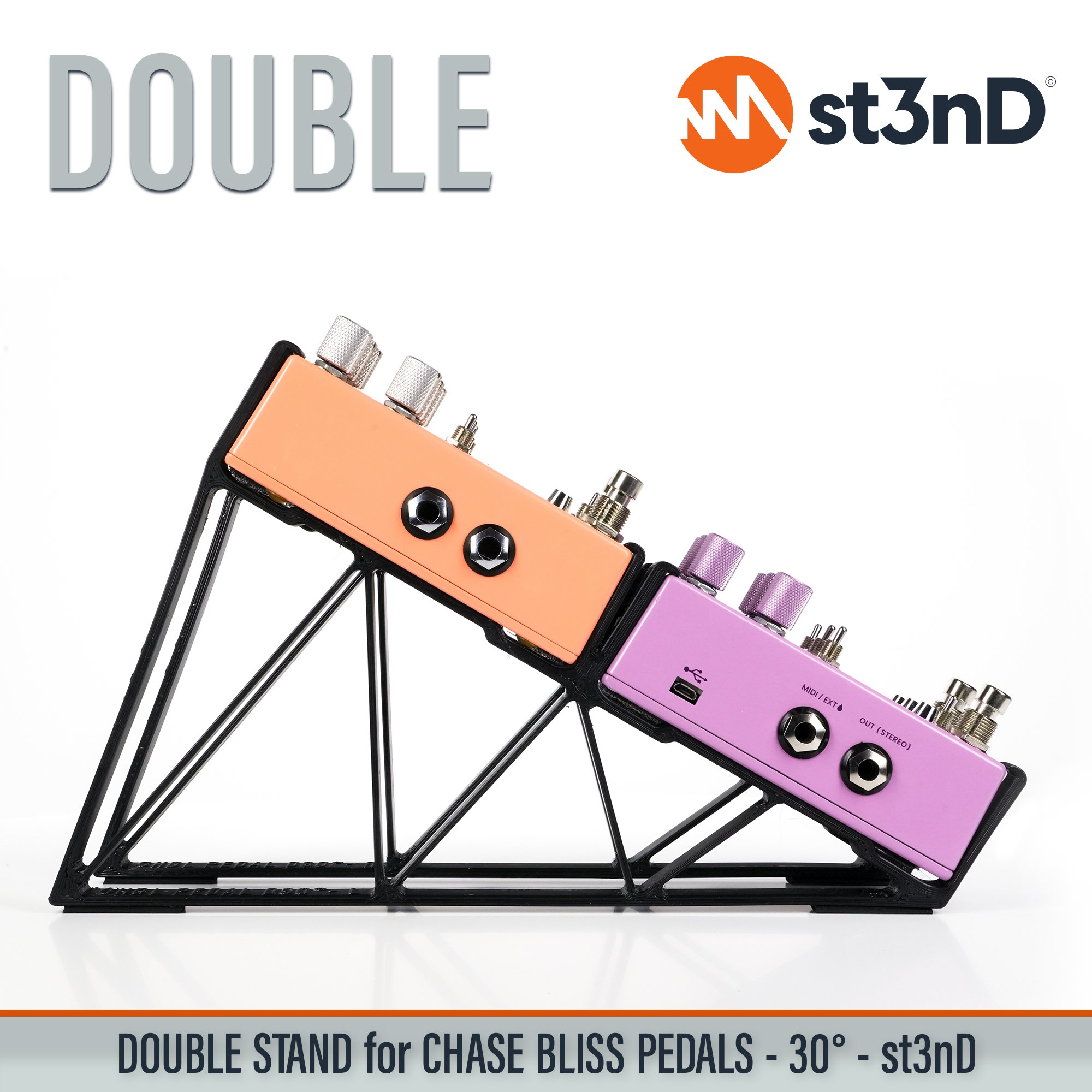 bliss chase chase bliss stand chasebliss st3nD stable stand strong sturdy tilted desktop stand pedal effects pedal stand effects pedal