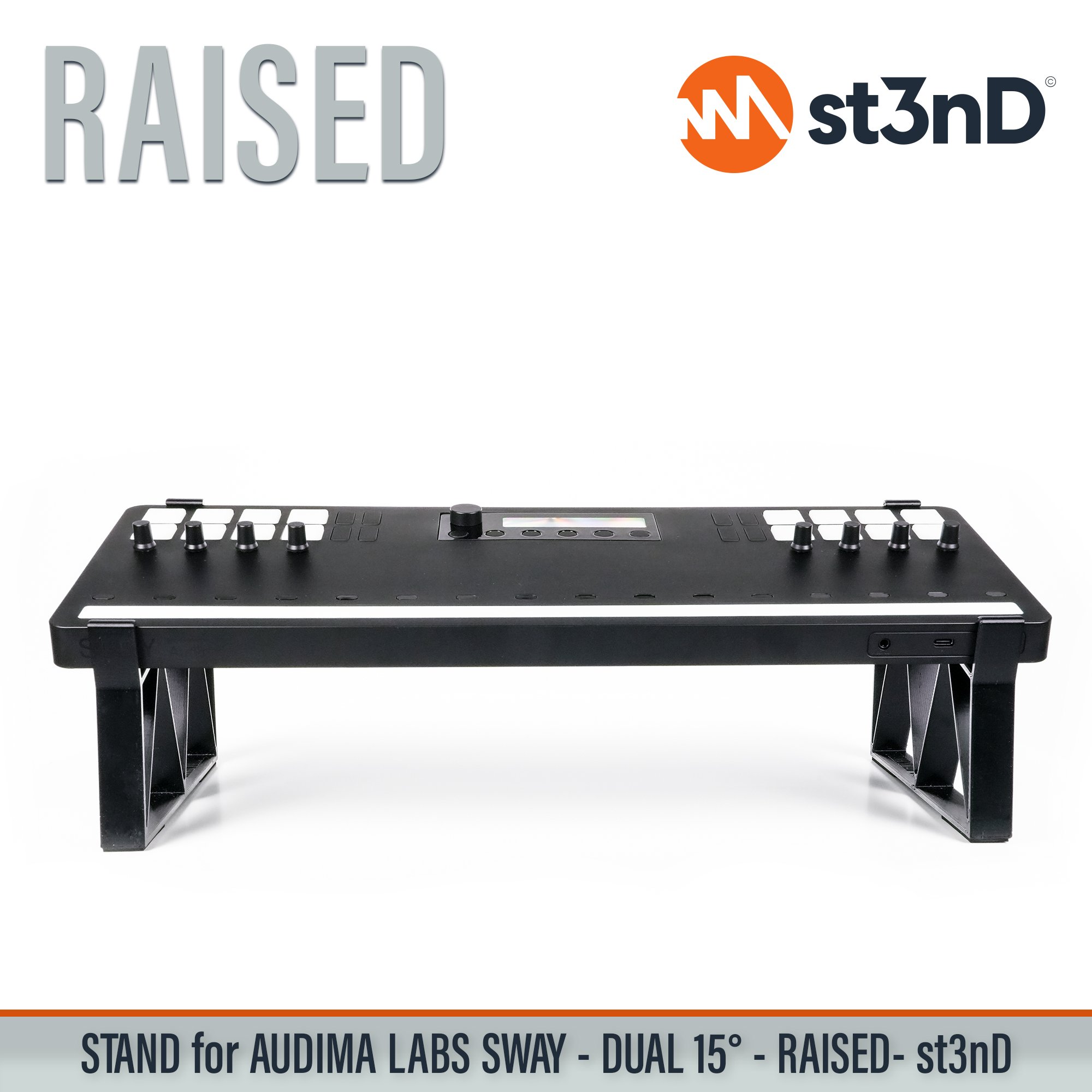 audima labs audima labs sway daw controller dj controller portable st3nD stable stand strong sturdy sway tilted raised elevated