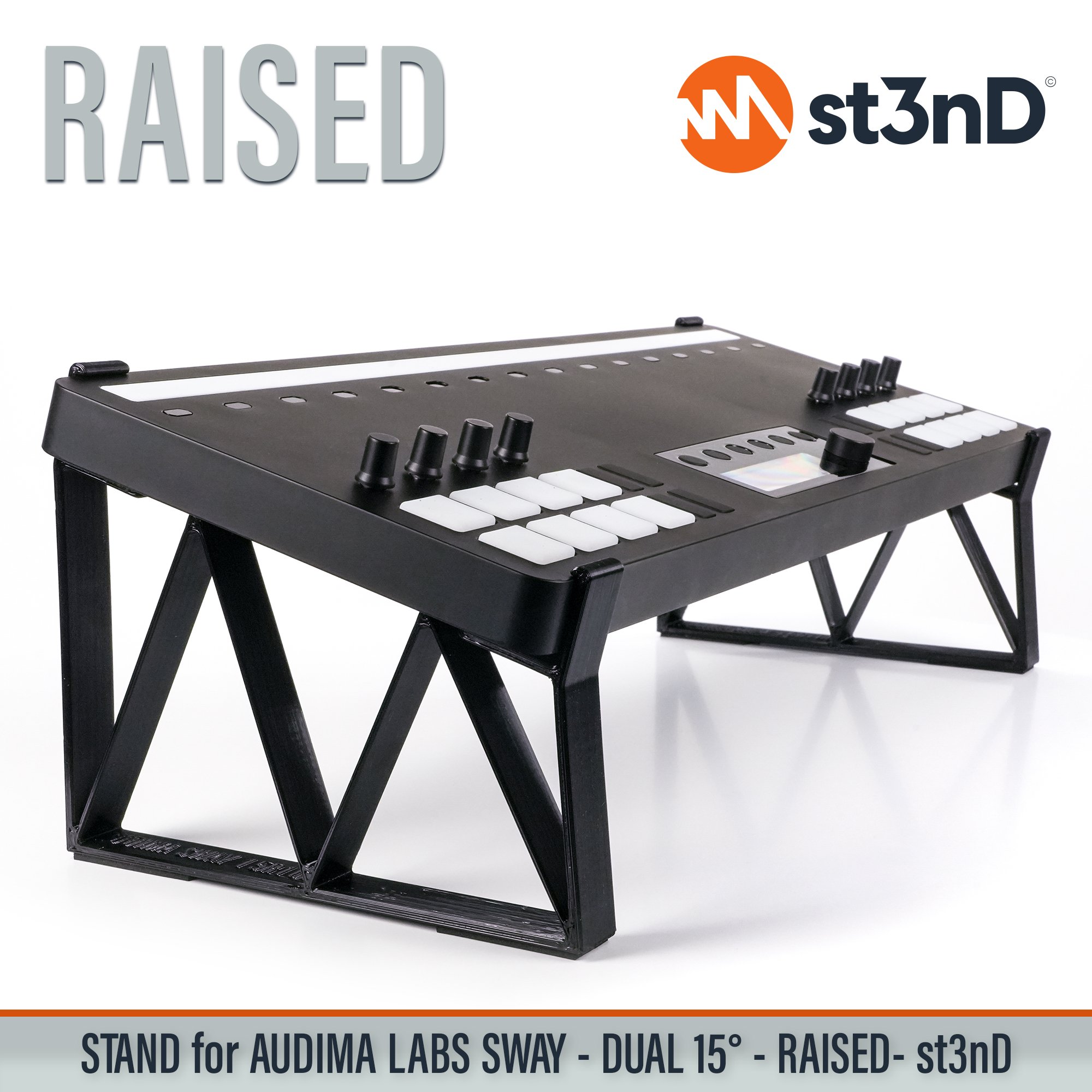 audima labs audima labs sway daw controller dj controller portable st3nD stable stand strong sturdy sway tilted raised elevated