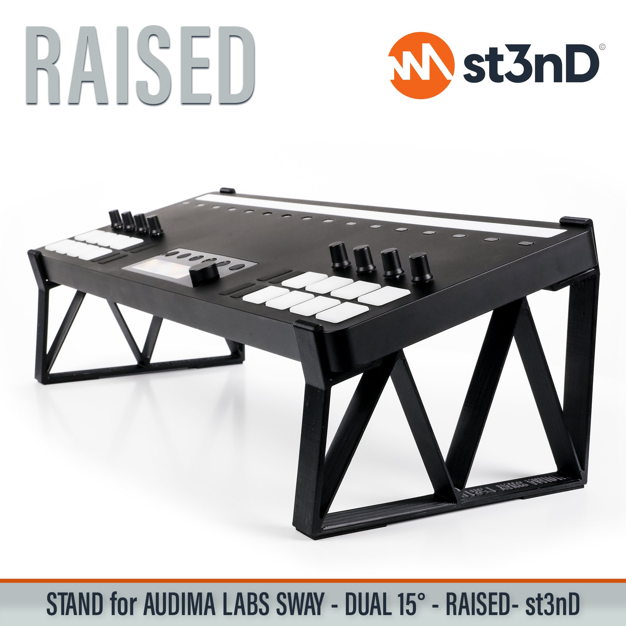 audima labs audima labs sway daw controller dj controller portable st3nD stable stand strong sturdy sway tilted raised elevated