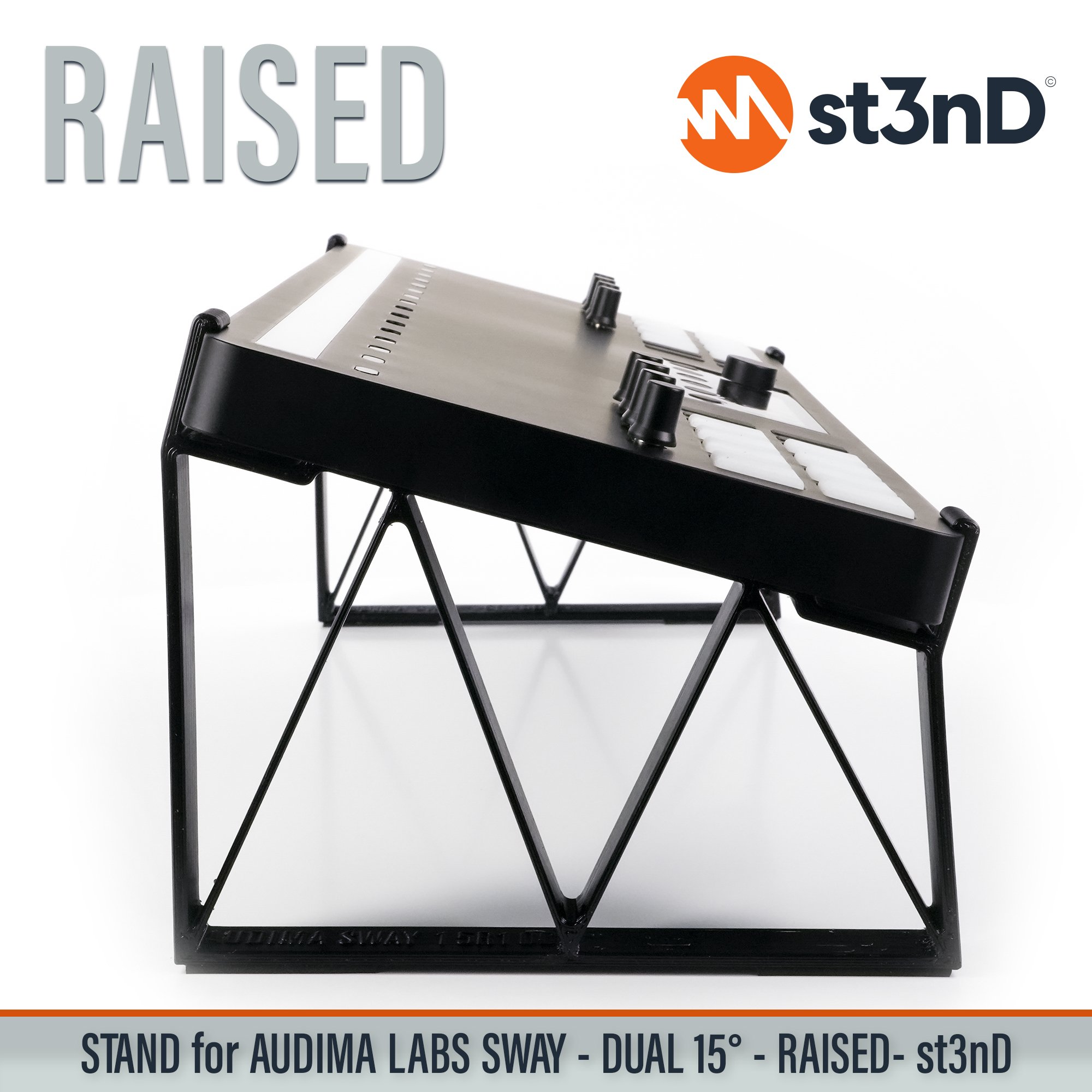 audima labs audima labs sway daw controller dj controller portable st3nD stable stand strong sturdy sway tilted raised elevated