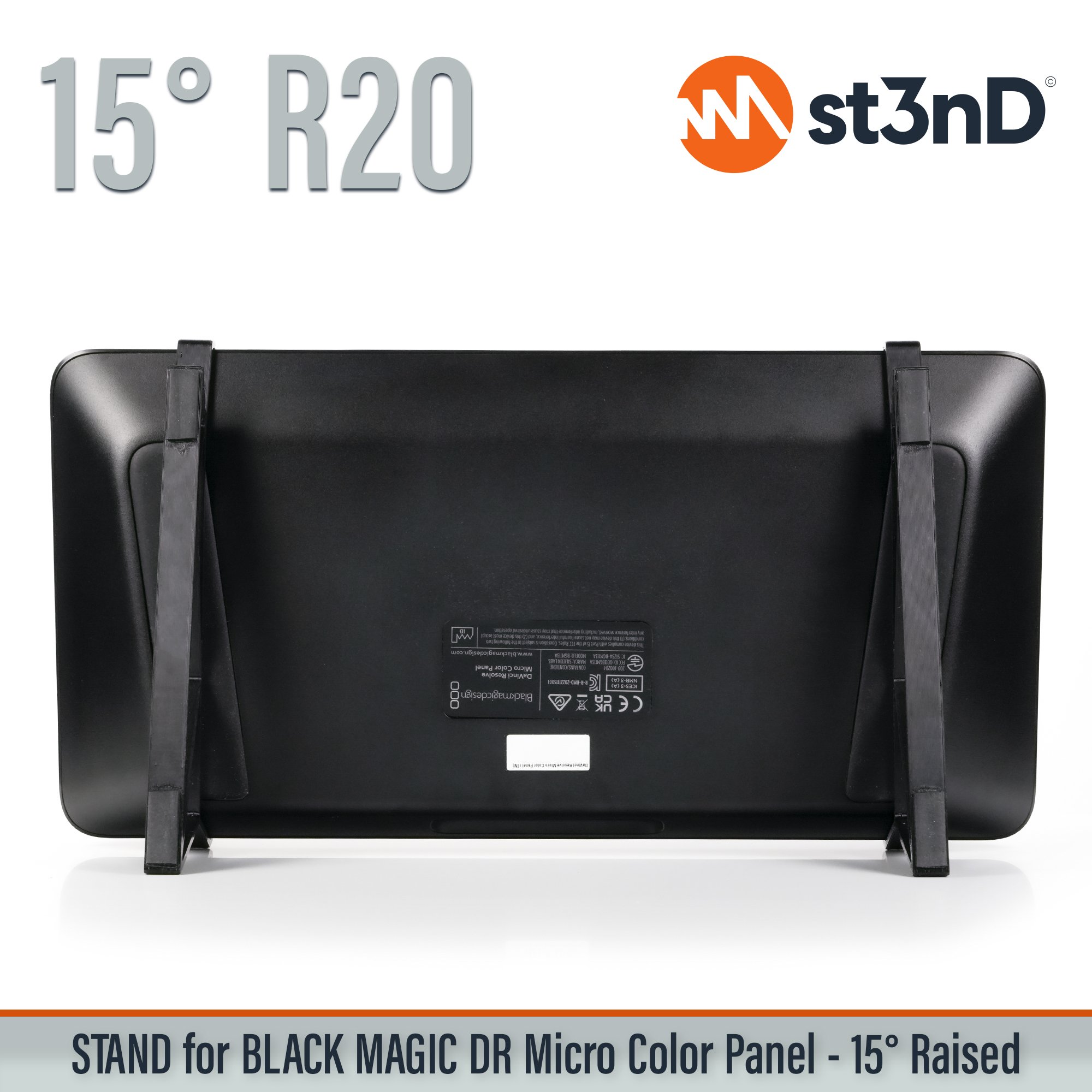 black magic color panel davici resolve davinci micro color panel DaVinci Resolve portable raised resolve stand st3nD stable stand stand strong sturdy tilted micro color panel