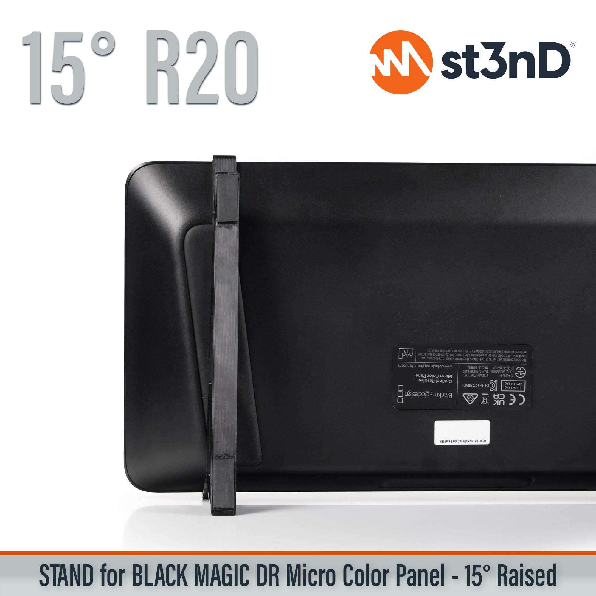 black magic color panel davici resolve davinci micro color panel DaVinci Resolve portable raised resolve stand st3nD stable stand stand strong sturdy tilted micro color panel