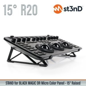 black magic color panel davici resolve davinci micro color panel DaVinci Resolve portable raised resolve stand st3nD stable stand stand strong sturdy tilted micro color panel