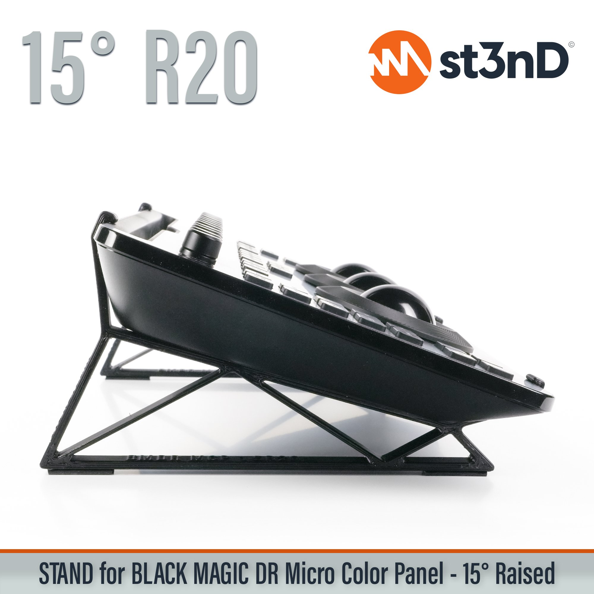 black magic color panel davici resolve davinci micro color panel DaVinci Resolve portable raised resolve stand st3nD stable stand stand strong sturdy tilted micro color panel