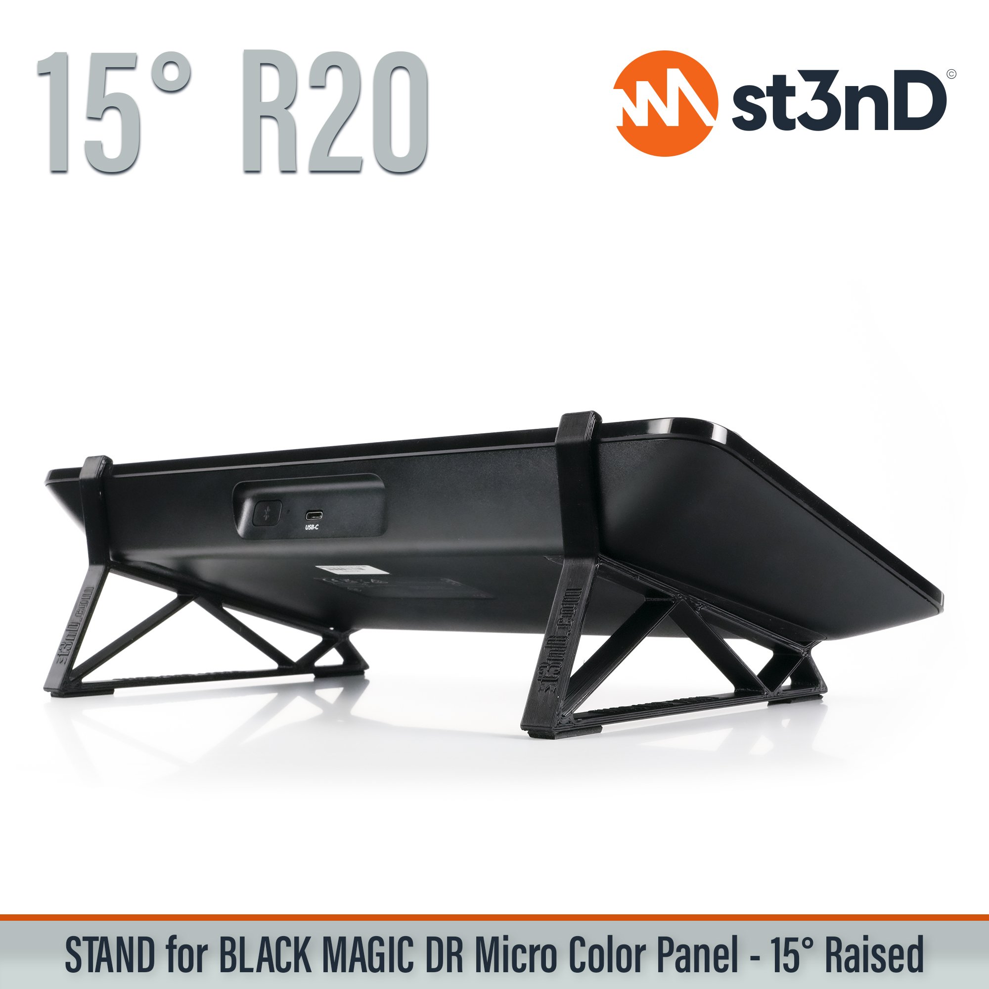 black magic color panel davici resolve davinci micro color panel DaVinci Resolve portable raised resolve stand st3nD stable stand stand strong sturdy tilted micro color panel