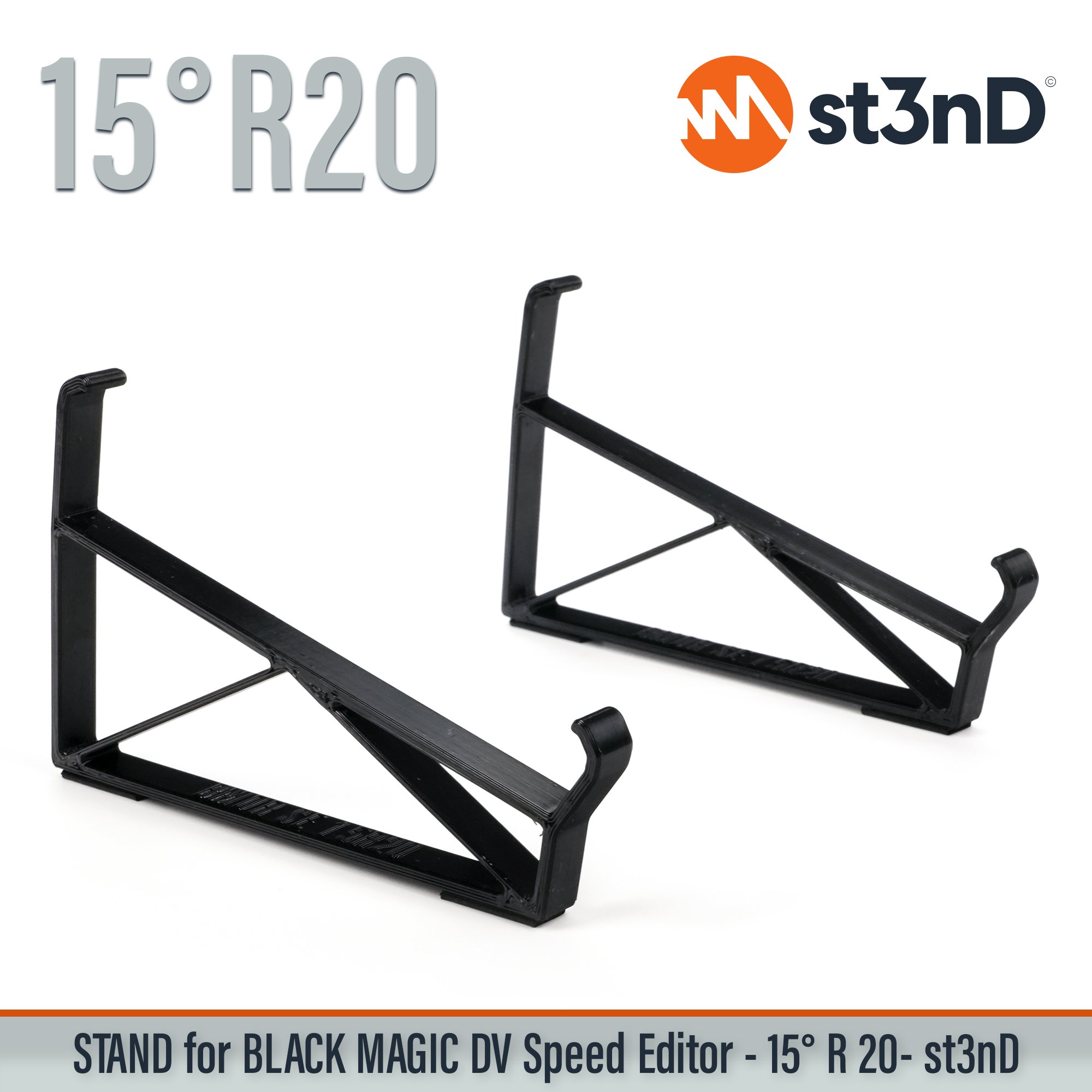black magic blackmagic speed editor davici resolve DaVinci Resolve portable resolve stand Speed Editor st3nD stable stand stand strong sturdy tilted raised