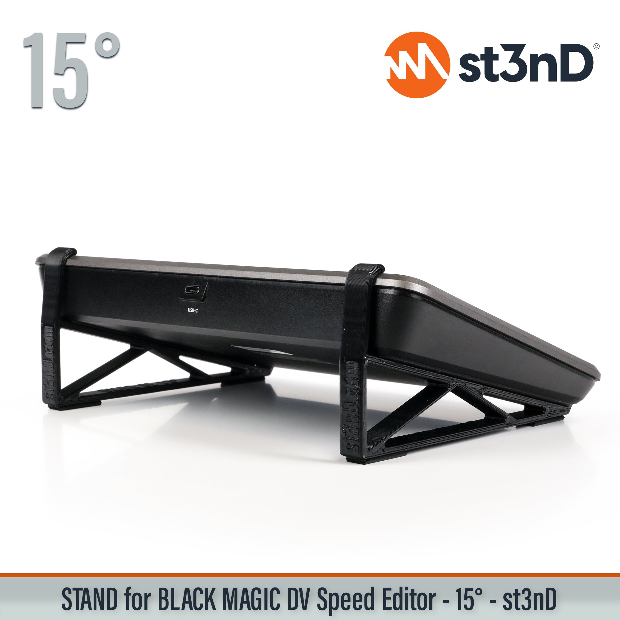 portable st3nD stable stand strong sturdy tilted black magic davici resolve DaVinci Resolve Speed Editor blackmagic speed editor speed editor stand resolve stand