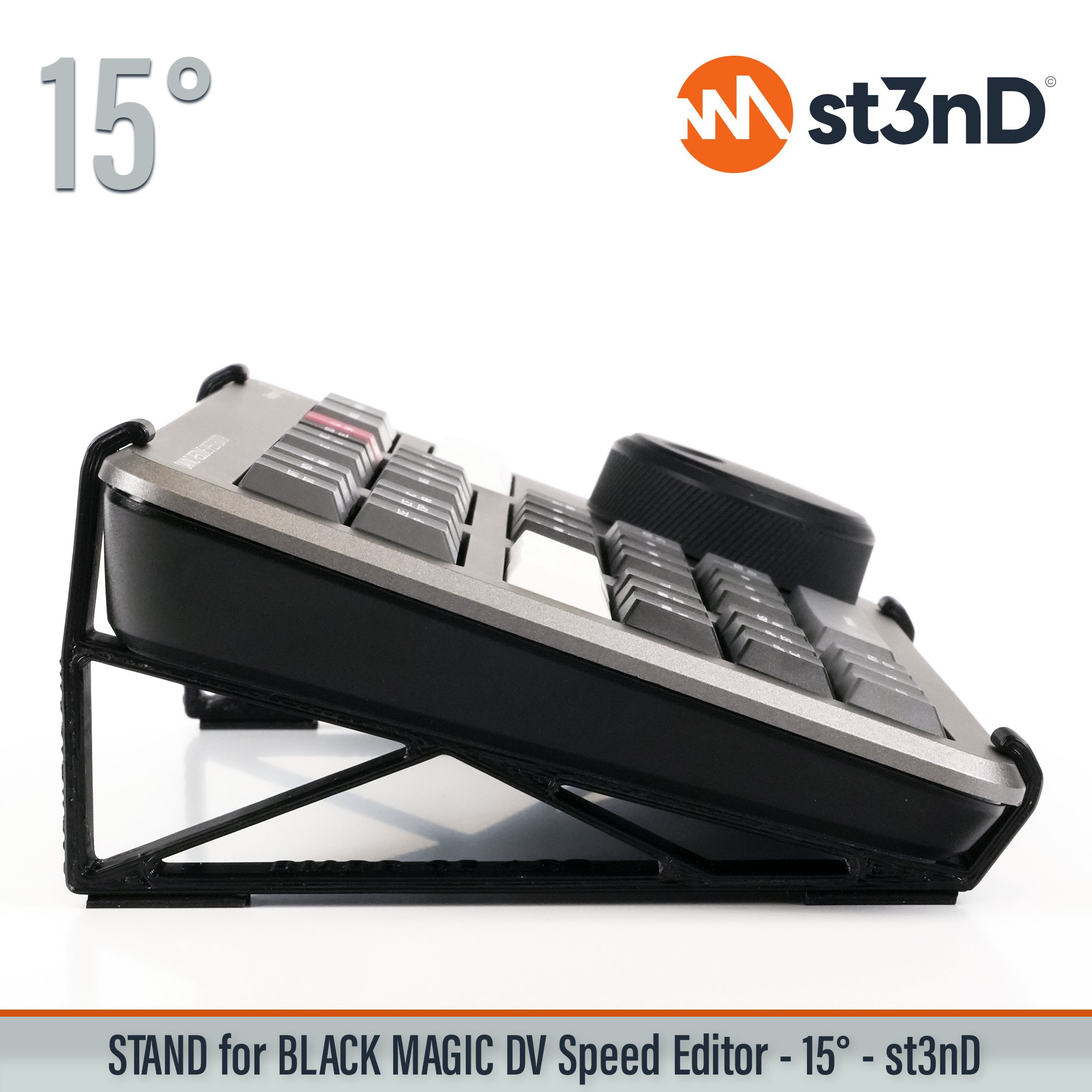 portable st3nD stable stand strong sturdy tilted black magic davici resolve DaVinci Resolve Speed Editor blackmagic speed editor speed editor stand resolve stand