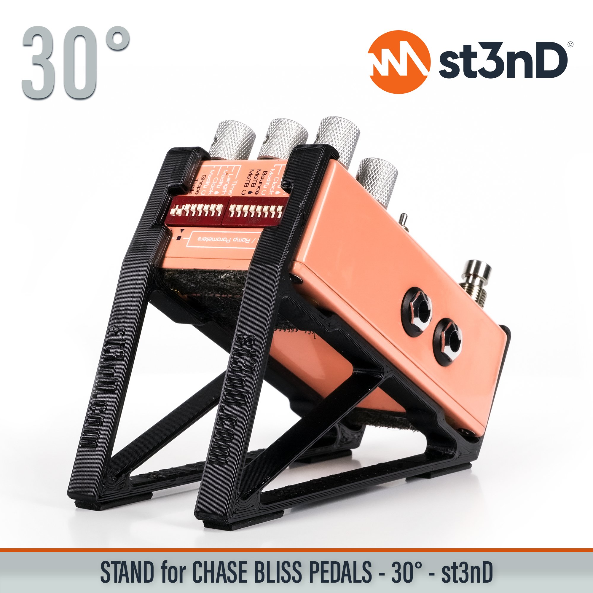 bliss chase chase bliss stand chasebliss st3nD stable stand strong sturdy tilted desktop stand pedal effects pedal stand effects pedal