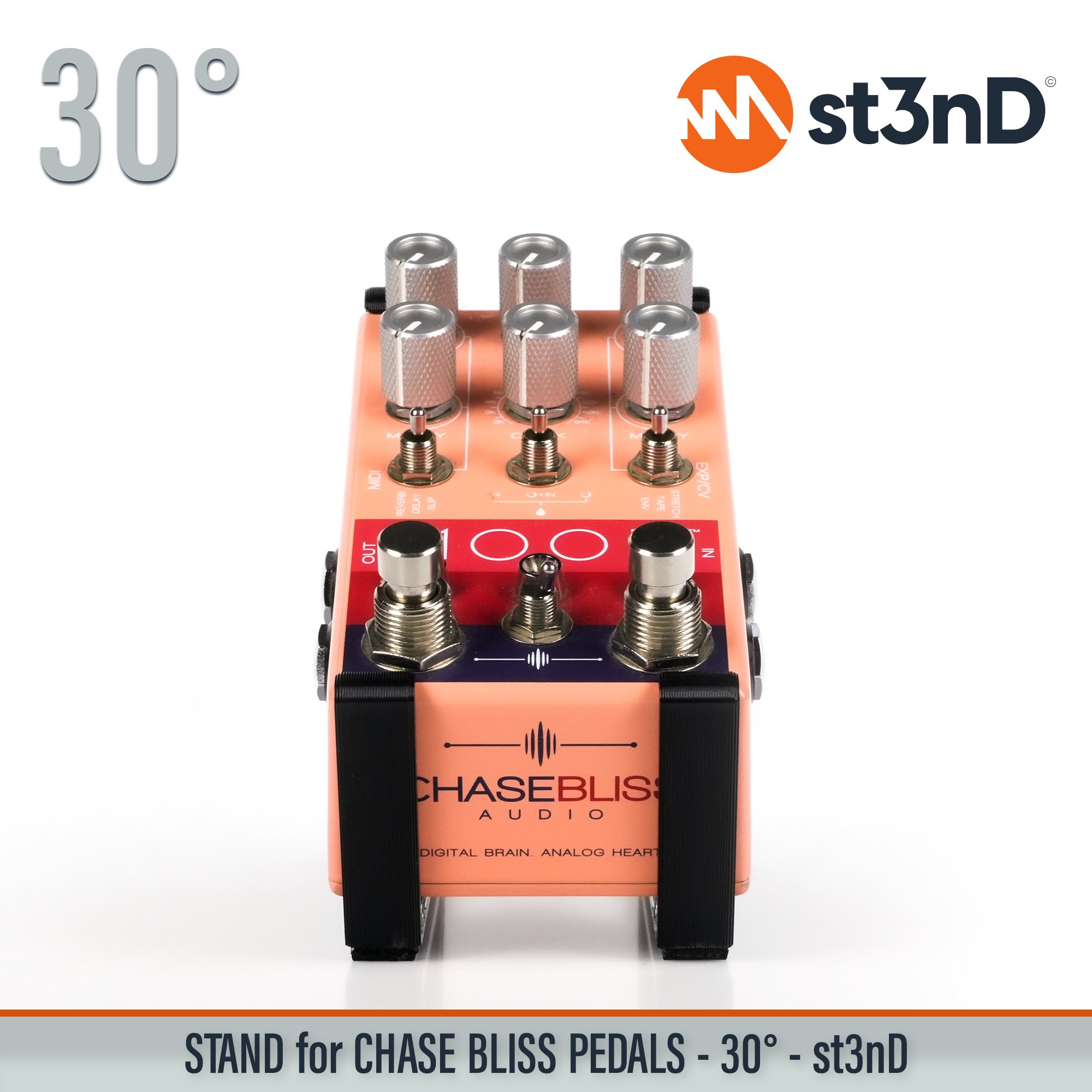 bliss chase chase bliss stand chasebliss st3nD stable stand strong sturdy tilted desktop stand pedal effects pedal stand effects pedal