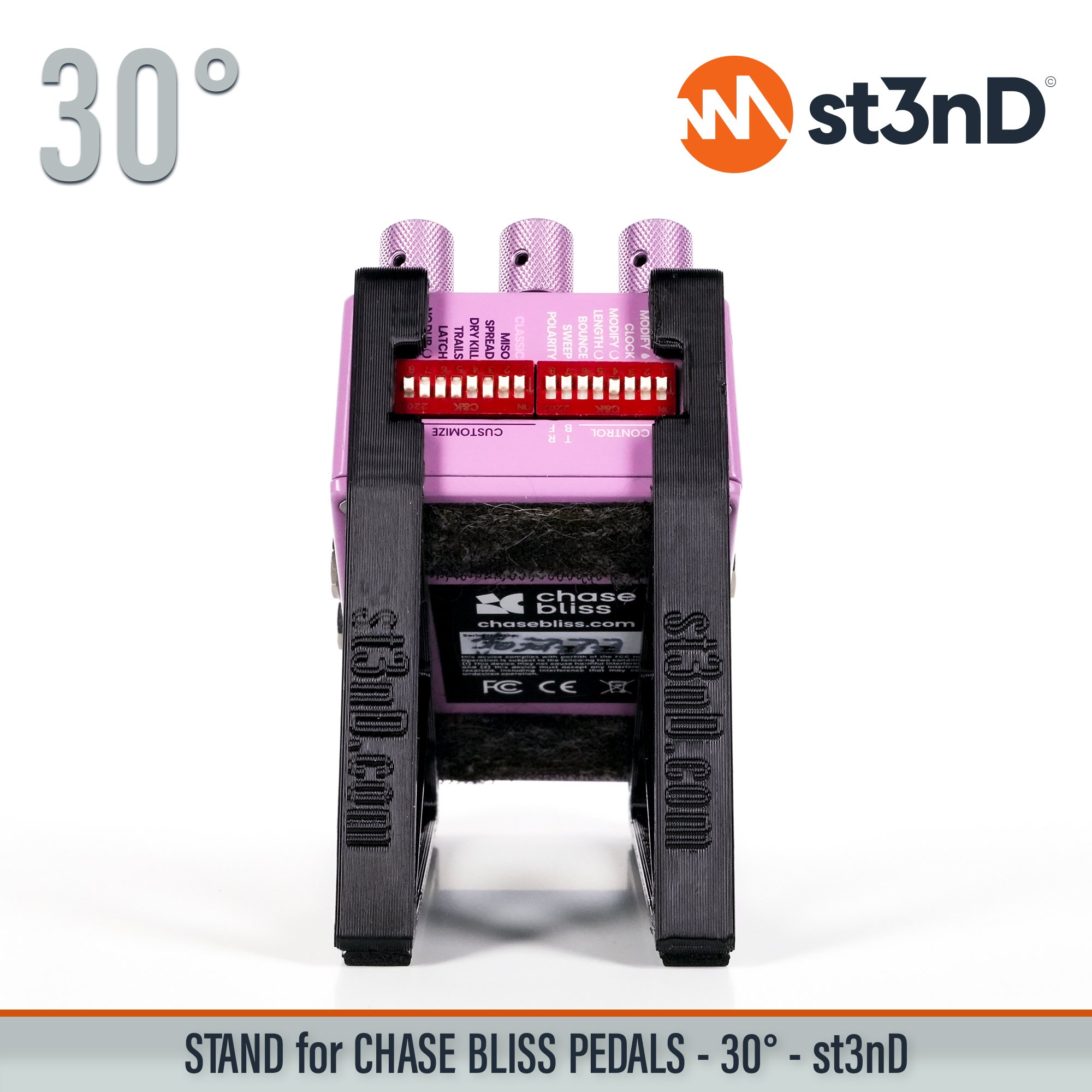 bliss chase chase bliss stand chasebliss st3nD stable stand strong sturdy tilted desktop stand pedal effects pedal stand effects pedal