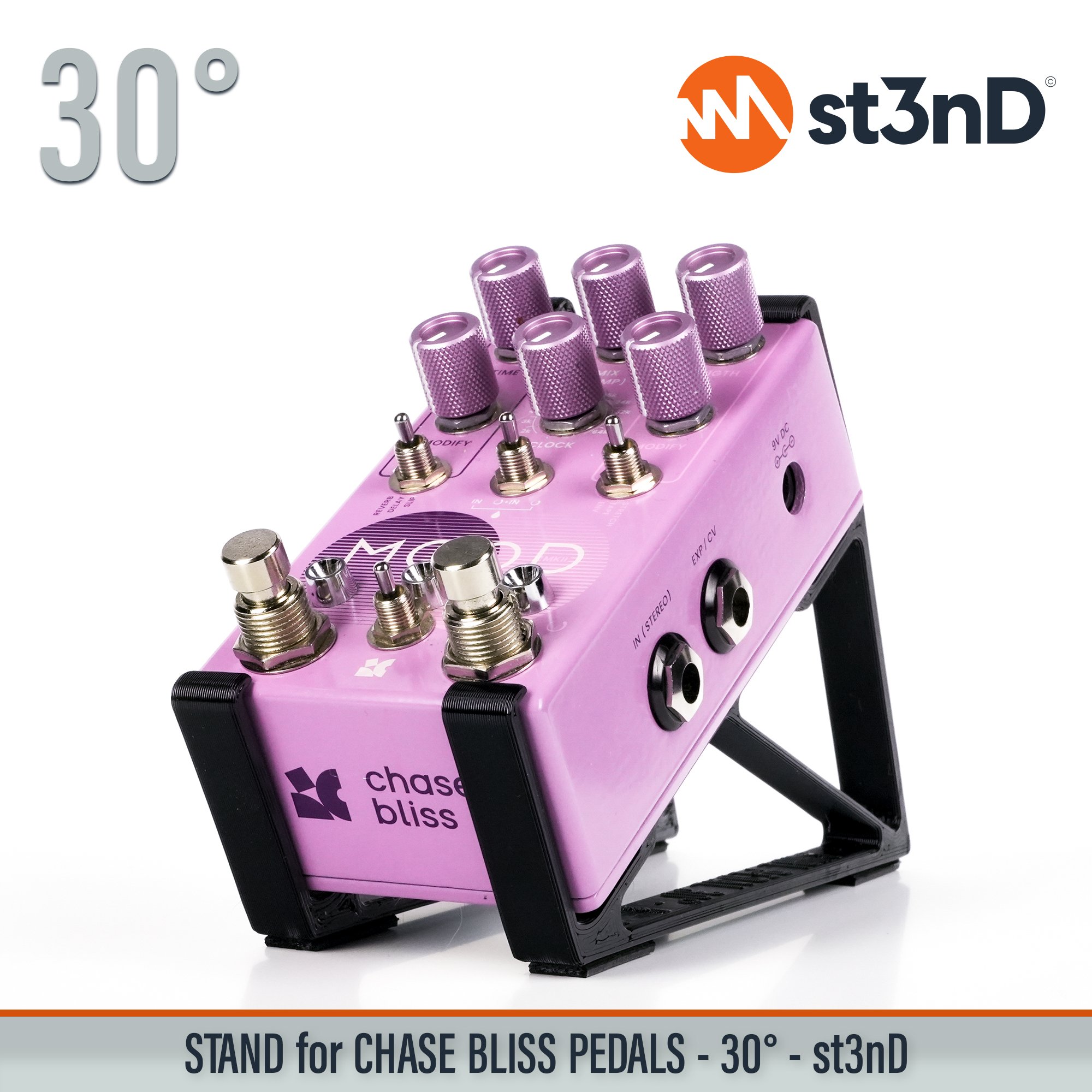 bliss chase chase bliss stand chasebliss st3nD stable stand strong sturdy tilted desktop stand pedal effects pedal stand effects pedal